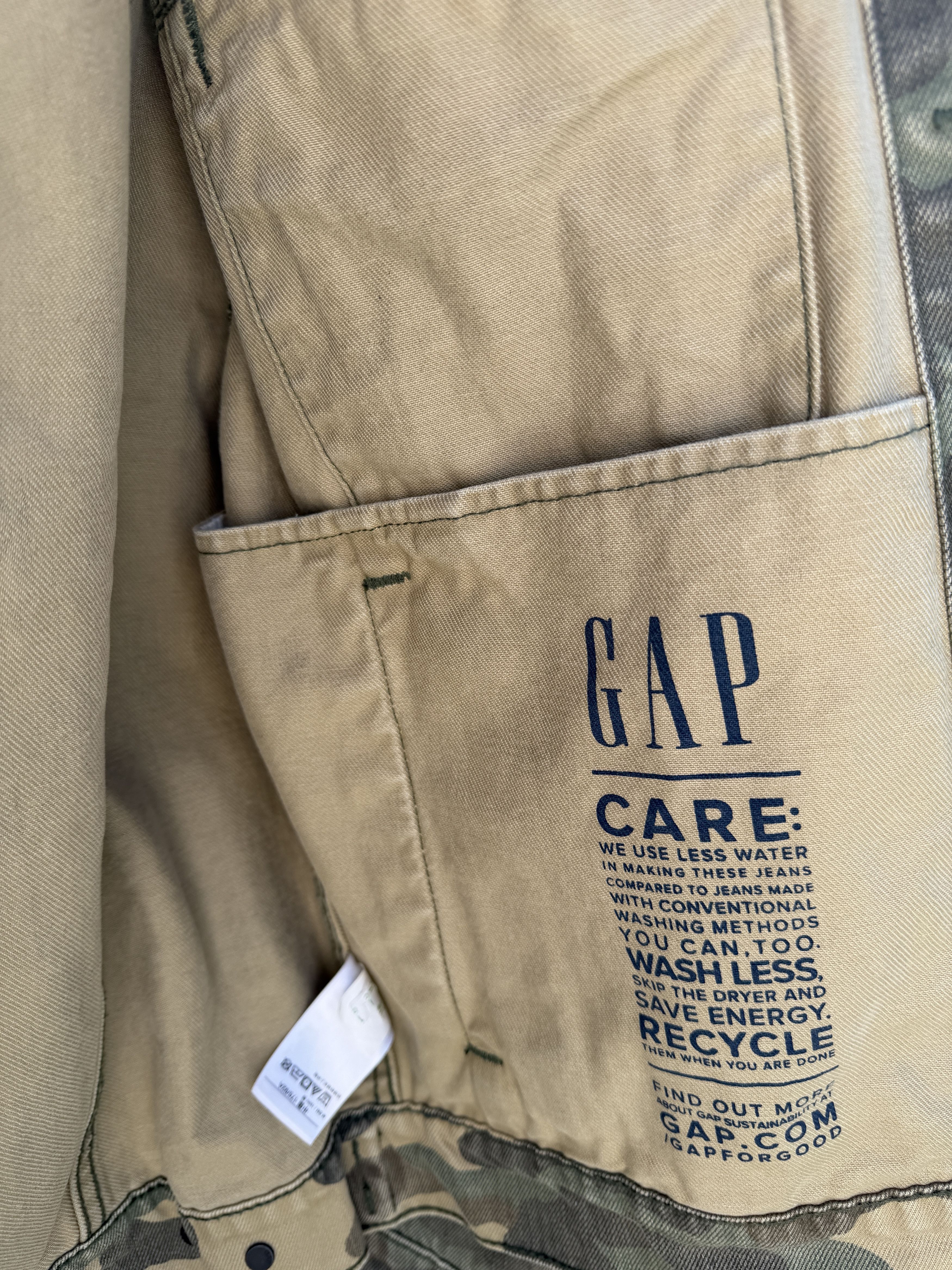 Gap Gap Denim Trucker Camo Size US S / EU 44-46 / 1 - 7 Thumbnail