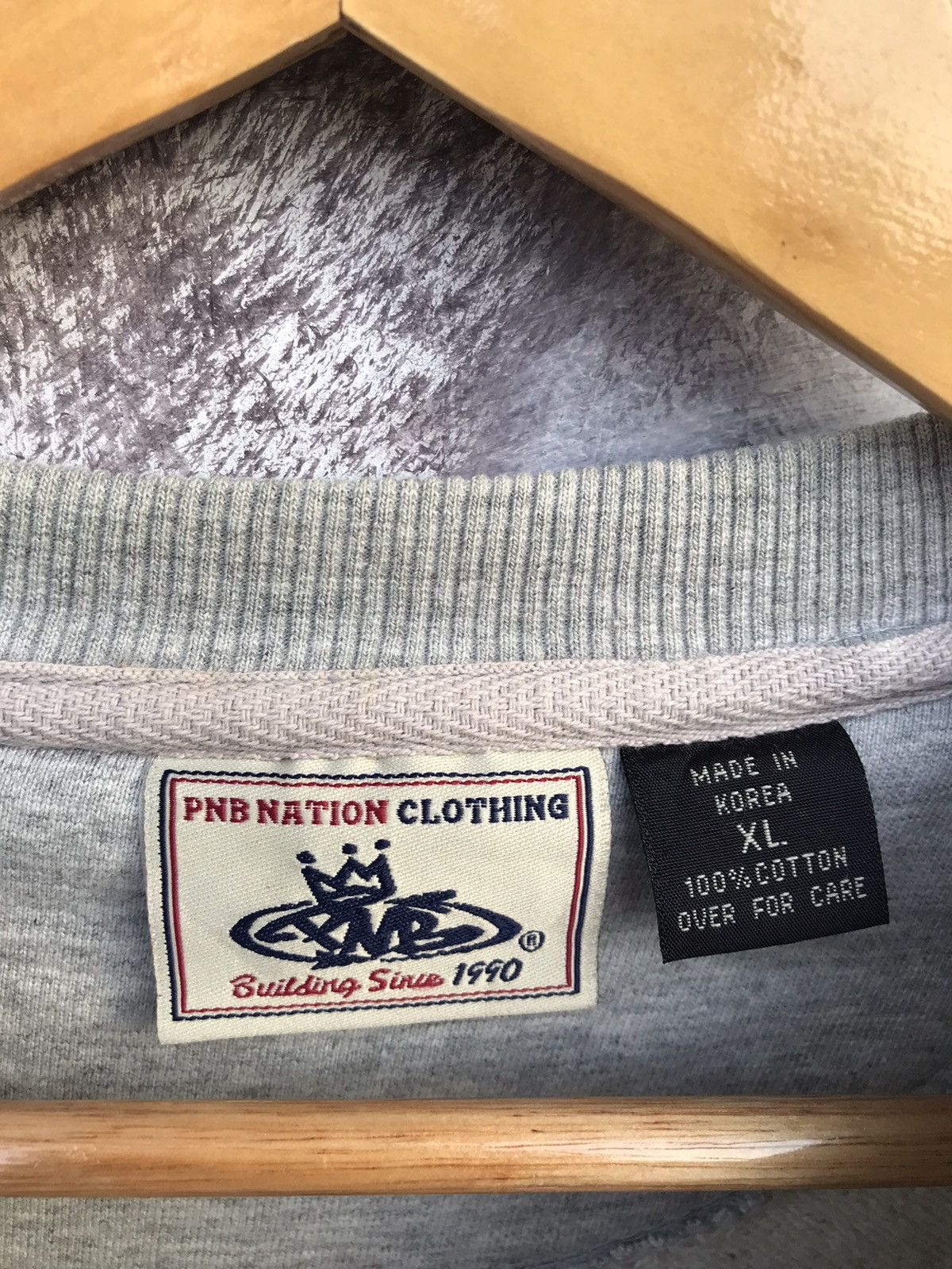 Other PNB Nation logo crewneck sweatshirt Size US L / EU 52-54 / 3 - 4 Thumbnail