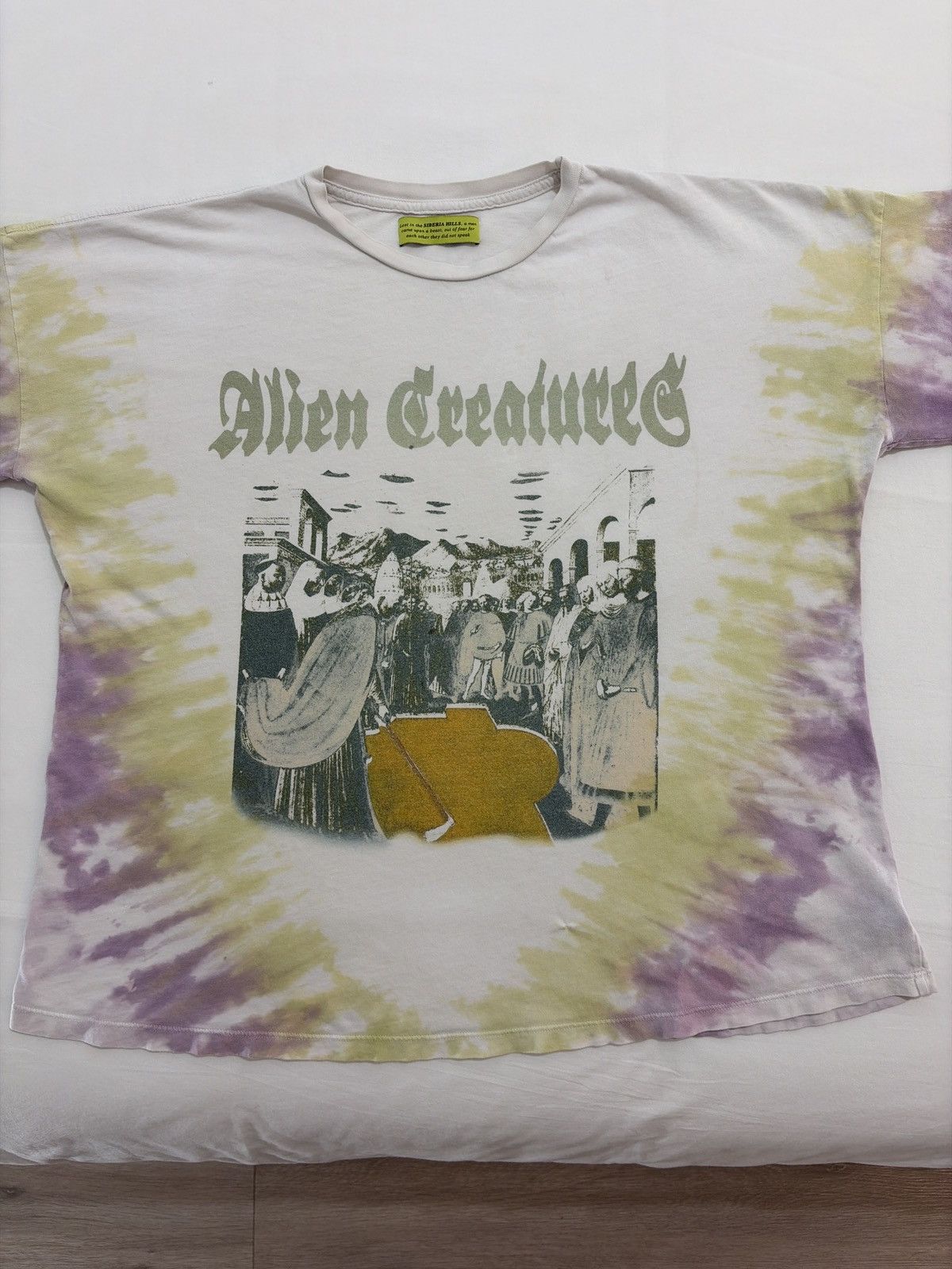 Siberia Hills Siberia Hills ‘Alien Creatures’ Tie-Dye Tee Size US M / EU 48-50 / 2 - 4 Thumbnail