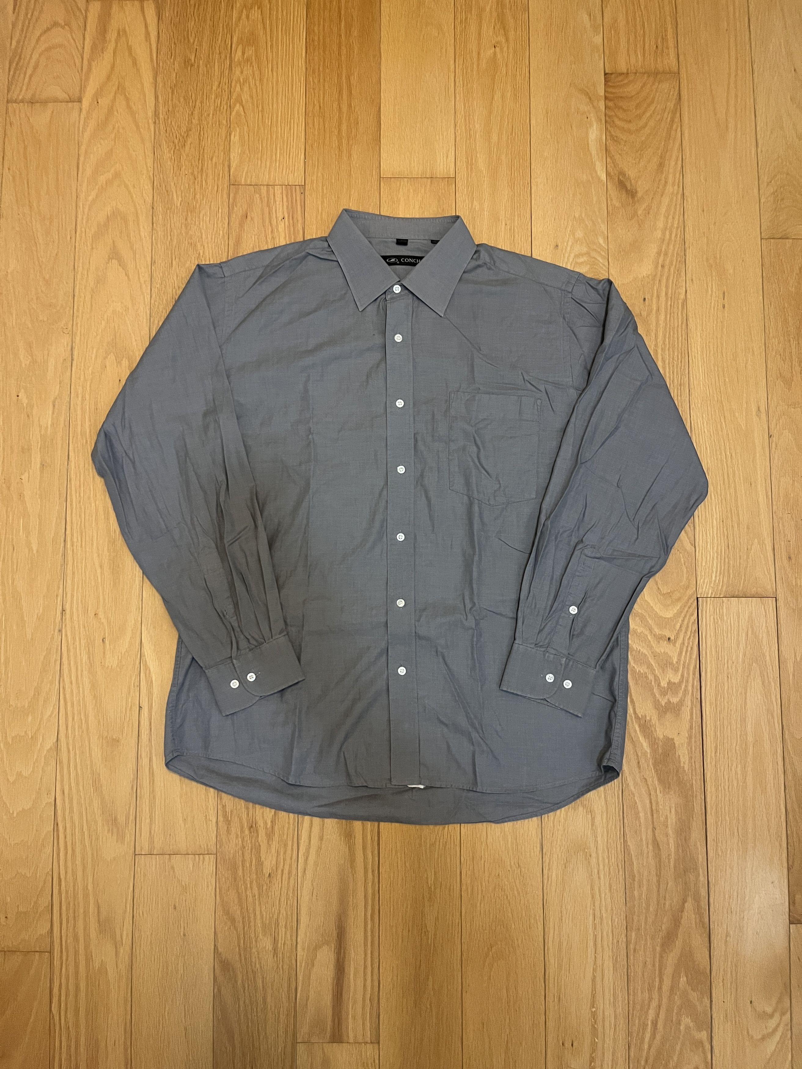 Vintage Conch Dress Shirt M Size US M / EU 48-50 / 2 - 1 Thumbnail