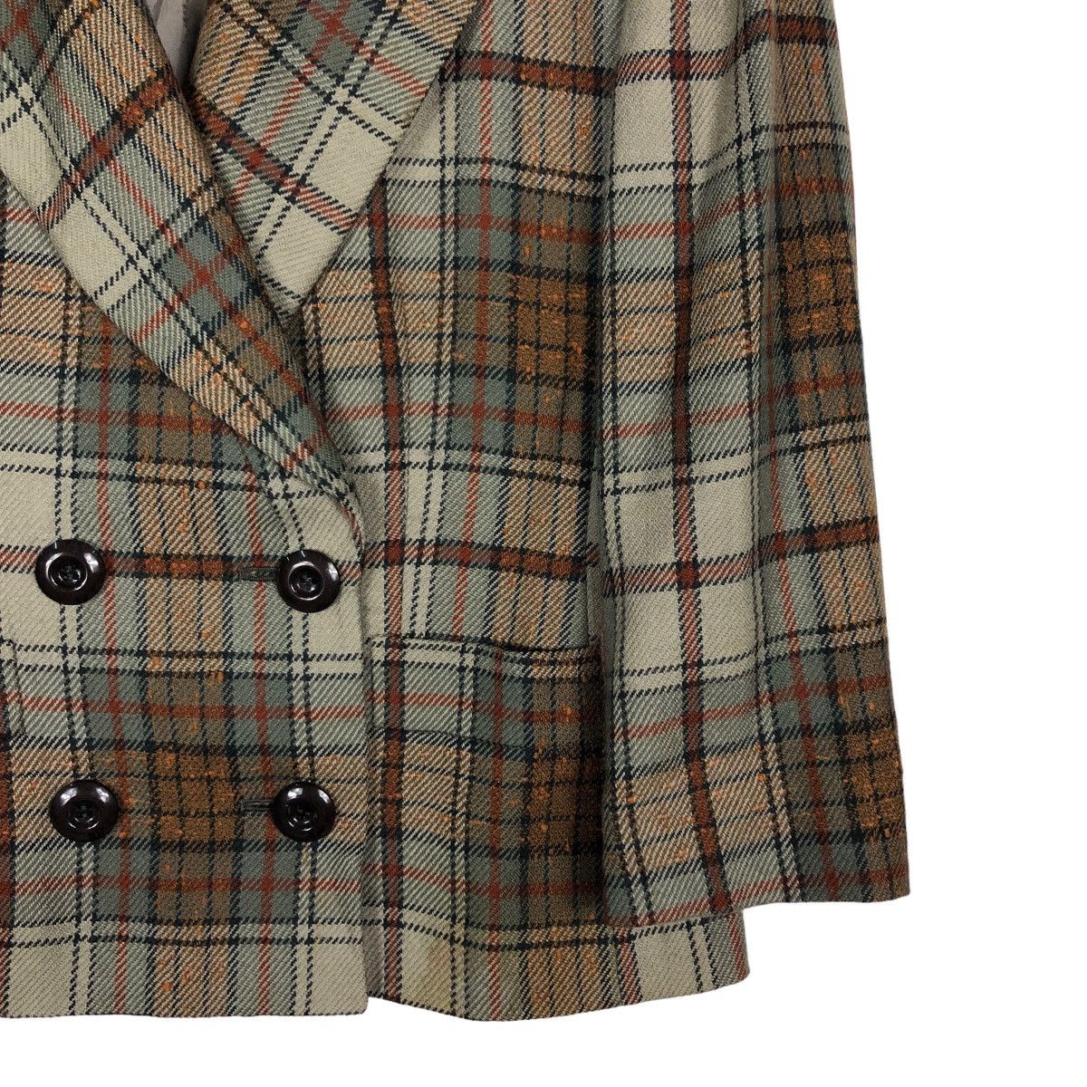 Japanese Brand 🔥Cropped Coats Jackets Double Breast Yves Saint Laurent Size US M / EU 48-50 / 2 - 5 Thumbnail