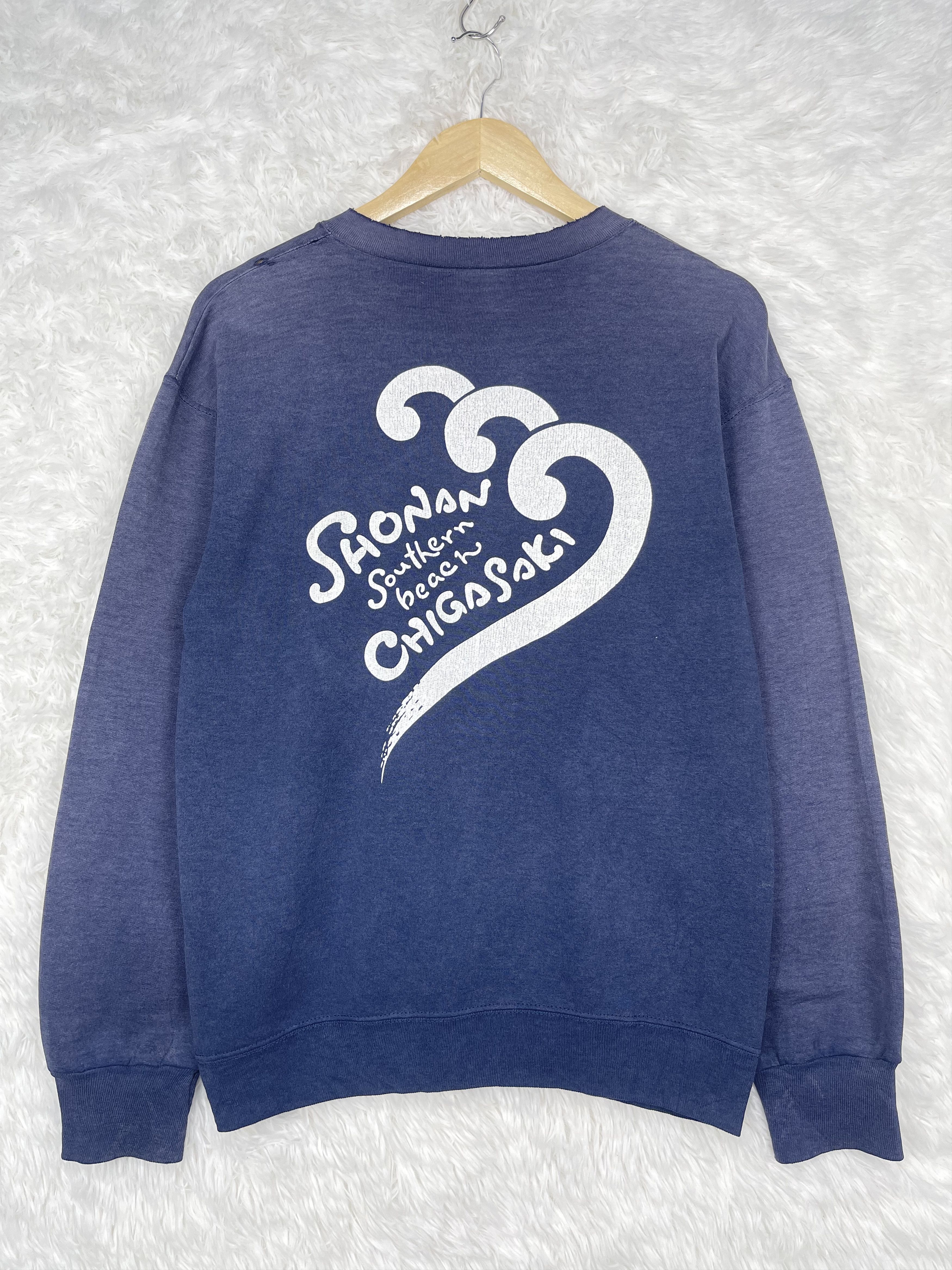 Japanese Brand Vtg 90s United Sports Shonan Chigasaki Wave Graphic AS0019 Size US M / EU 48-50 / 2 - 2 Thumbnail