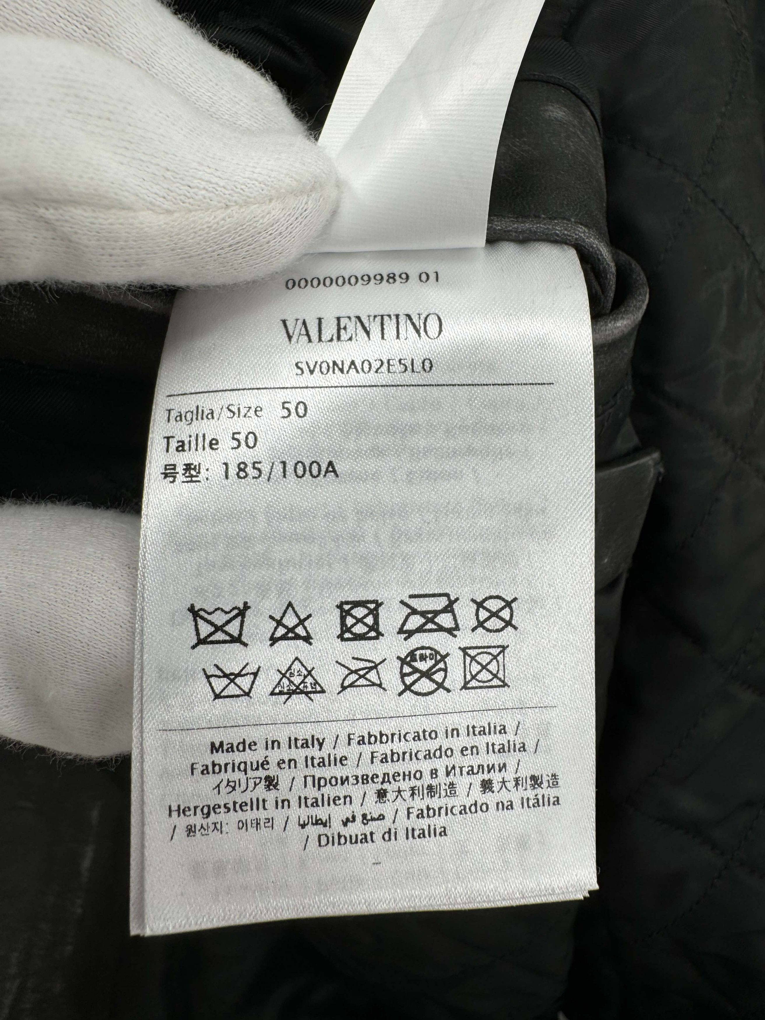 Undercover × Valentino Valentino x Undercover Tattooed Biker Jacket In Grey 50/L Size US L / EU 52-54 / 3 - 8 Thumbnail