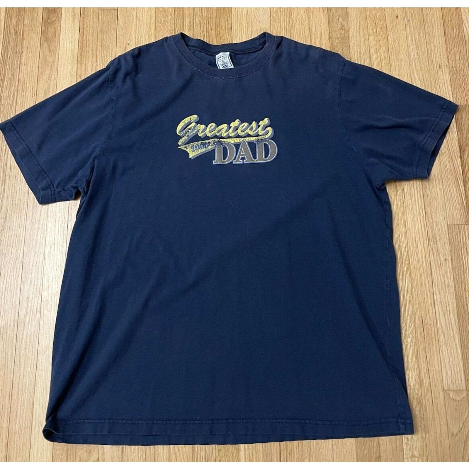 Old Navy Vintage Old Navy Dad T Shirt Men XL Blue Short Sleeve Y2K Size US XL / EU 56 / 4 - 1 Thumbnail