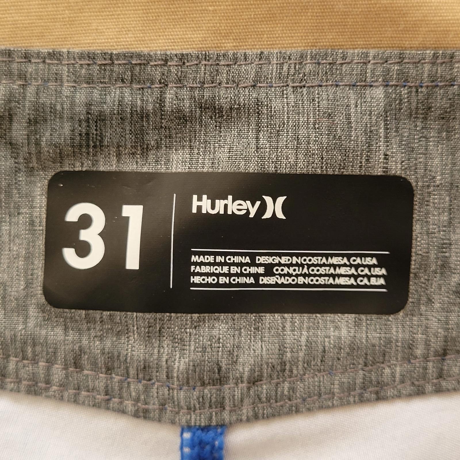 Hurley Hurley Phantom Men’s 31-34 Board Shorts Blue Orange Wave Size US 32 / EU 48 - 5 Thumbnail