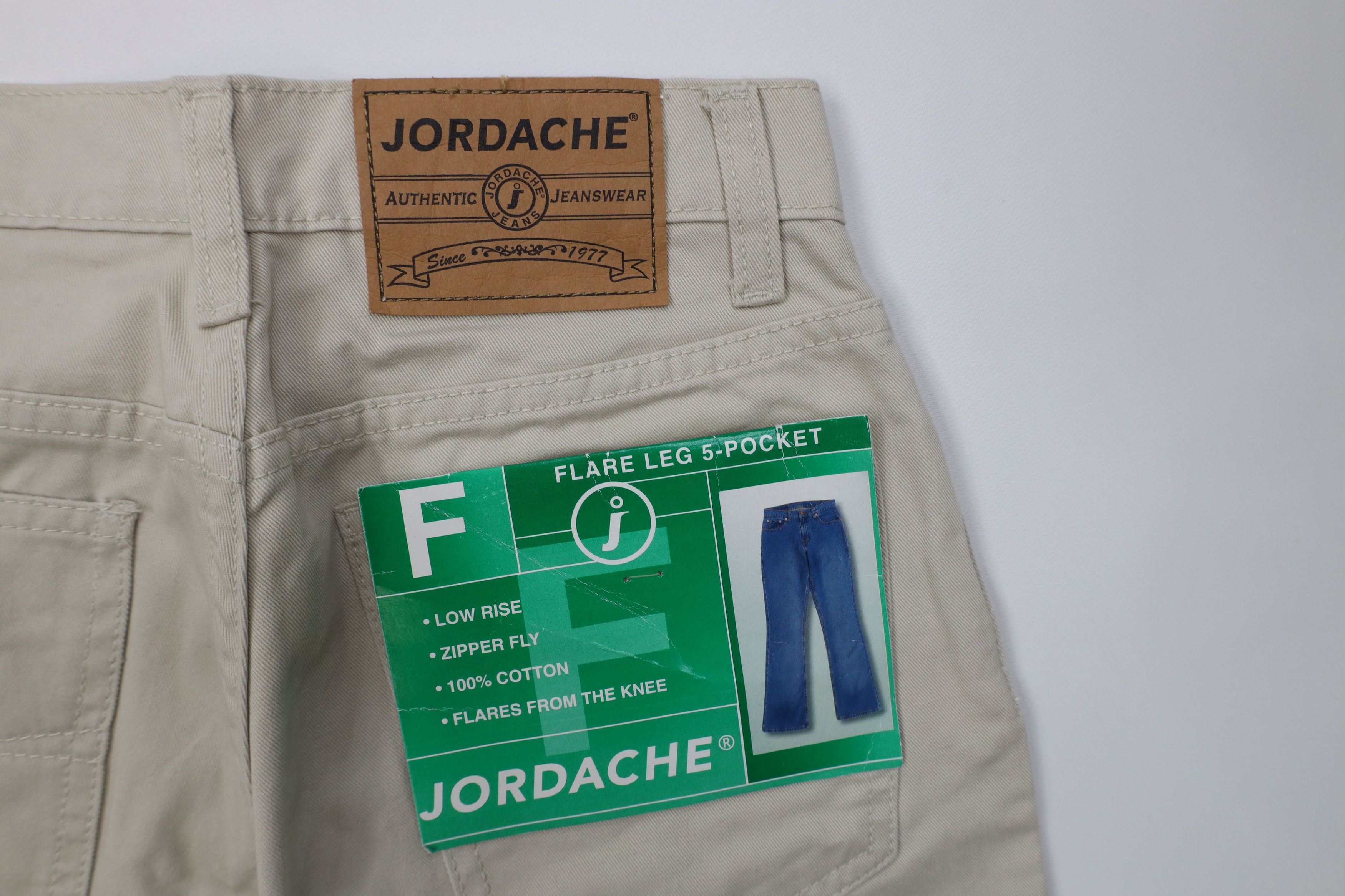 Vintage Deadstock Vintage 90s Streetwear Low Rise Flared Pants Size 24" / US 00 / IT 34 - 14 Thumbnail