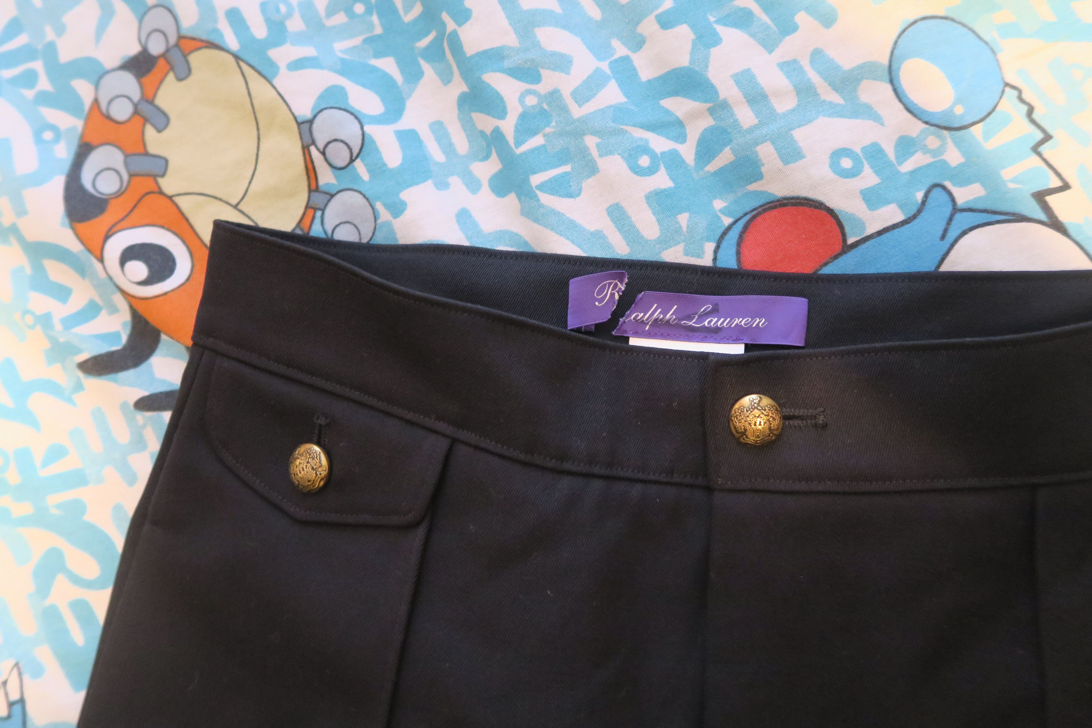 Ralph Lauren Purple Label Ralph Lauren Purple Label Laughton Wool Pant Showroom Sample Size 26" / US 2 / IT 38 - 3 Thumbnail
