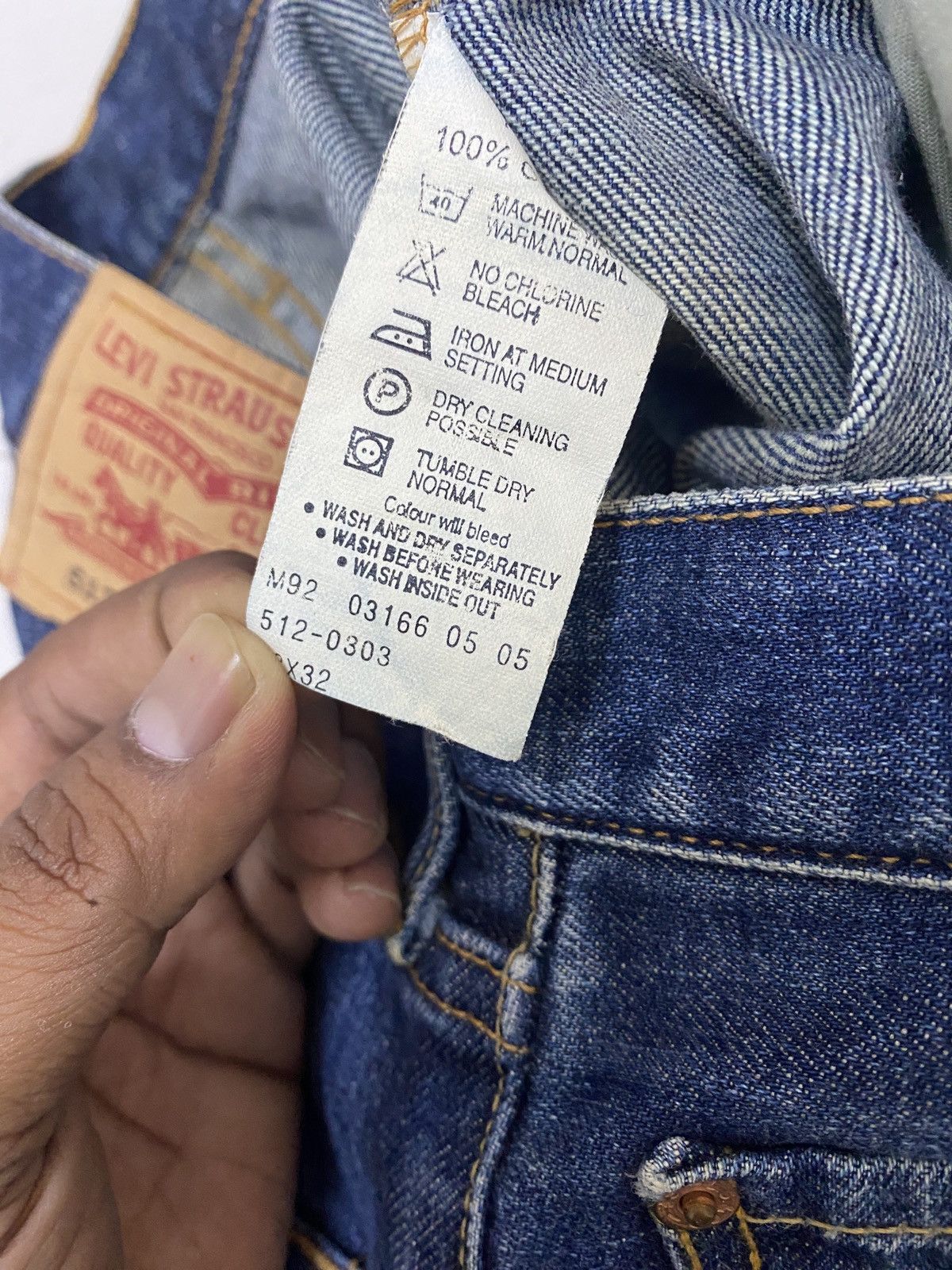Levi's × Levi's Made & Crafted LEVIS VINTAGE 512 DENIM JEANS Size US 32 / EU 48 - 9 Thumbnail