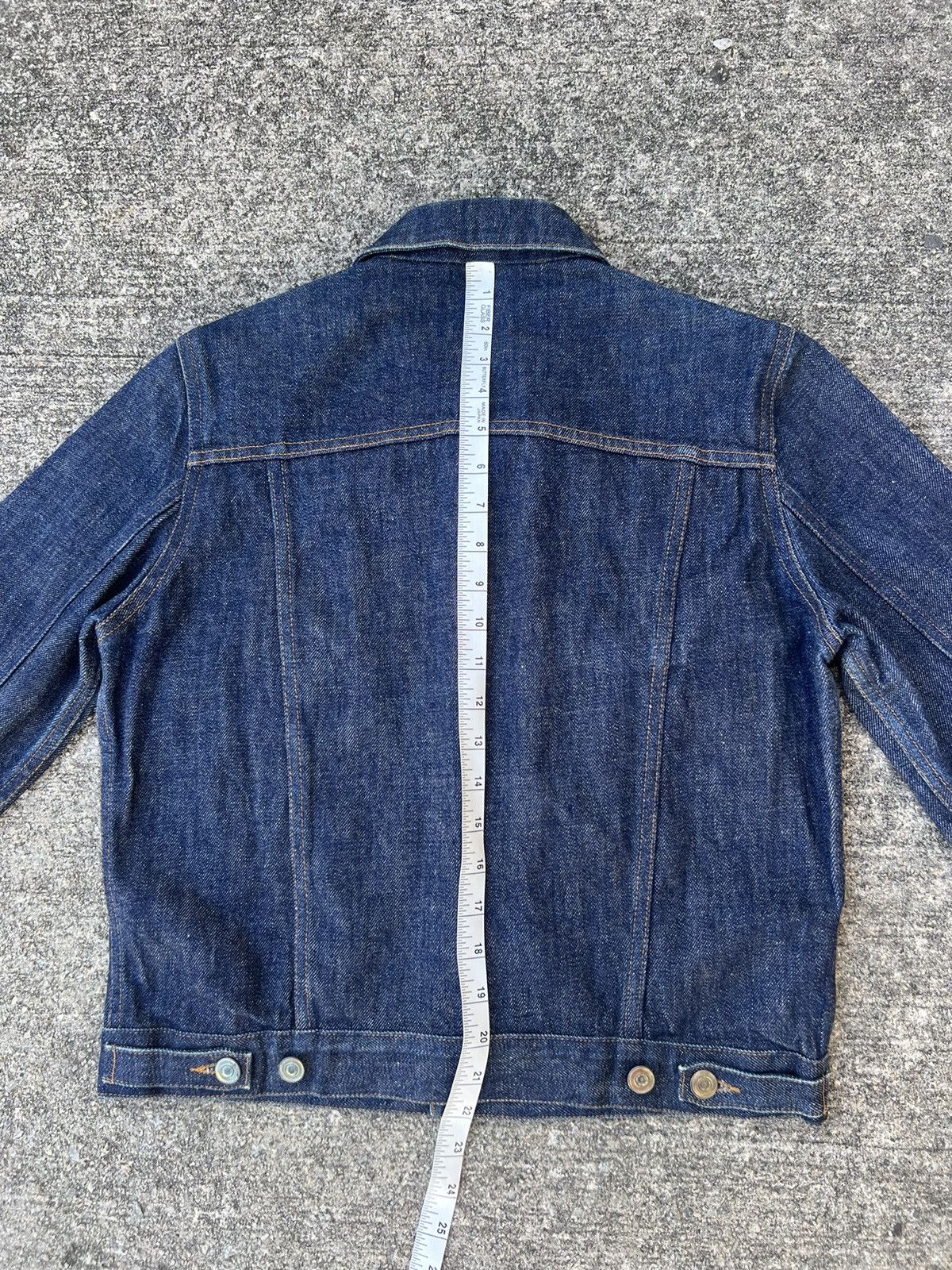 A.P.C. Vintage A.P.C. Double Pocket Redline Denim Jacket Size US M / EU 48-50 / 2 - 5 Thumbnail
