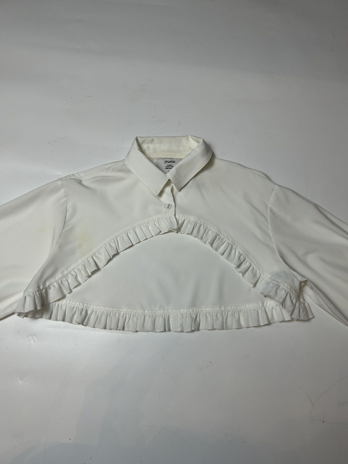 Japanese Brand JOUETIE LONG SLEEVE CROP TOP Size M / US 6-8 / IT 42-44 - 2 Thumbnail