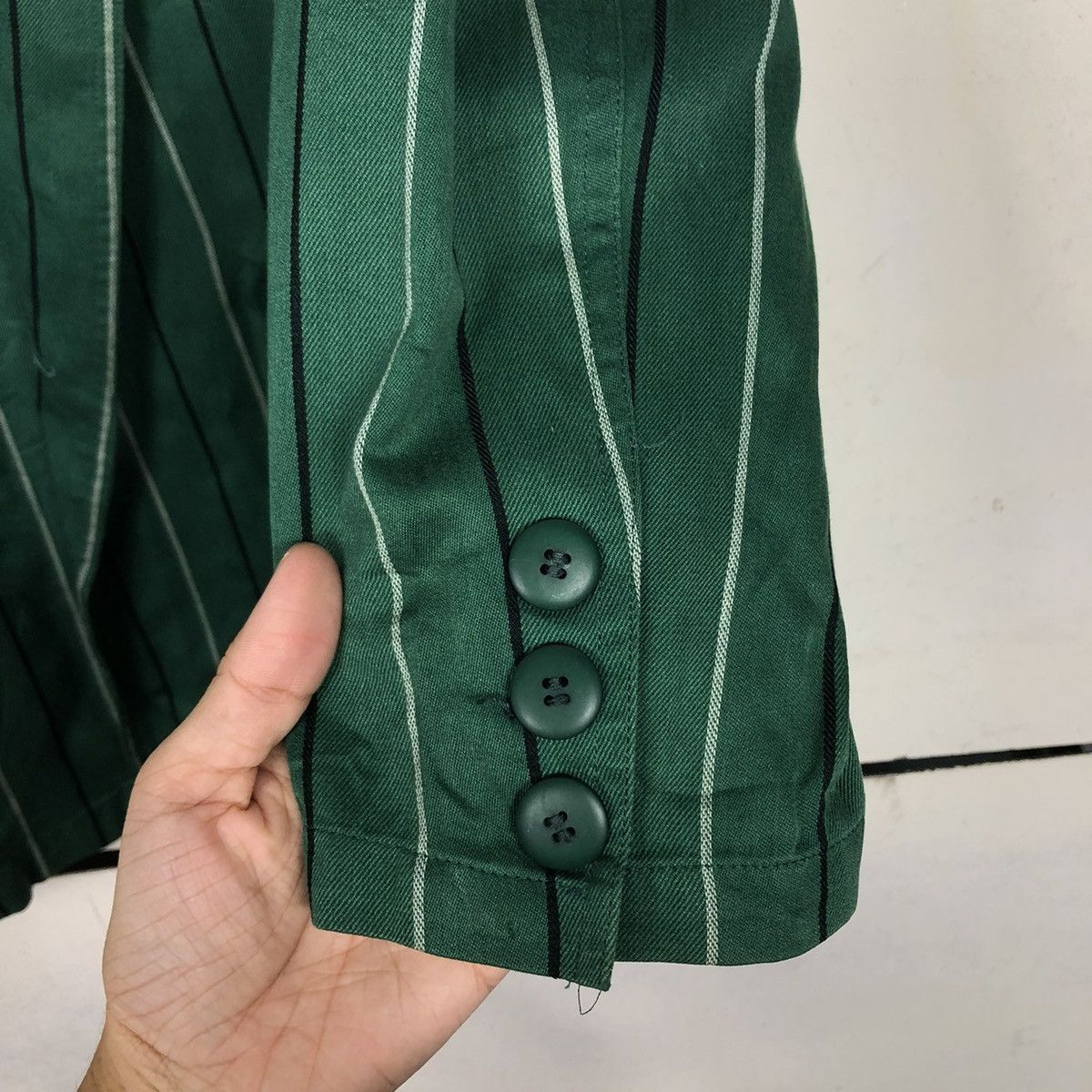 Issey Miyake 🔥VINTAGE CHORE WORKER JACKET HICKORY TAKEZO TOKYO NEW YORK Size US M / EU 48-50 / 2 - 17 Thumbnail