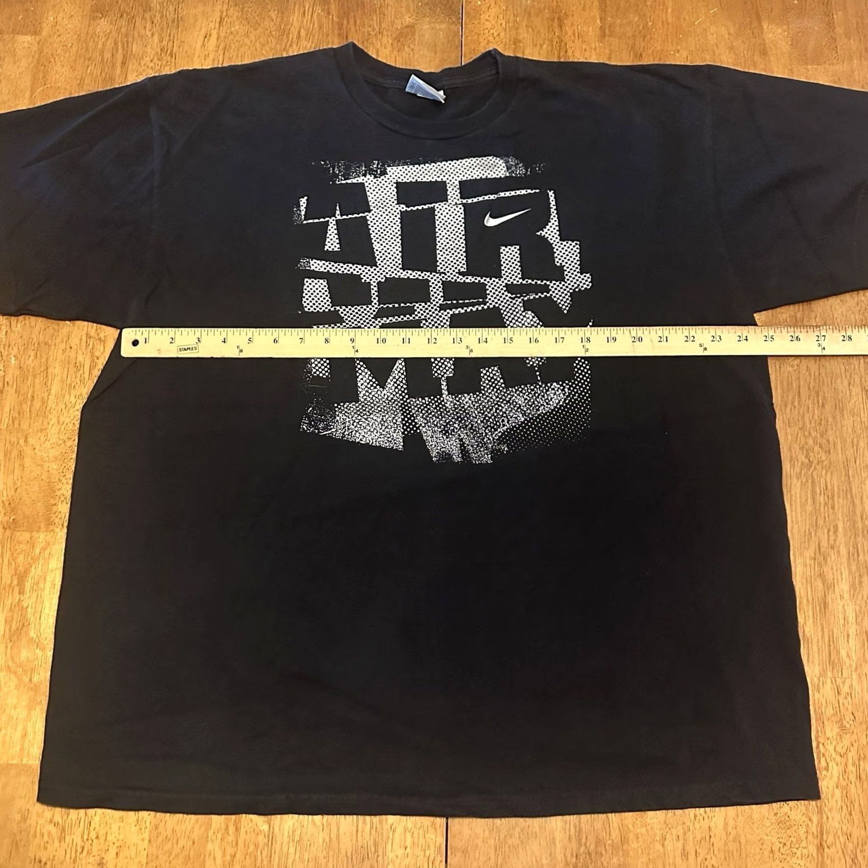 Nike VINTAGE Nike Air Max T Shirt Black 2XL Graphic Y2K Mens Size US XXL / EU 58 / 5 - 4 Thumbnail