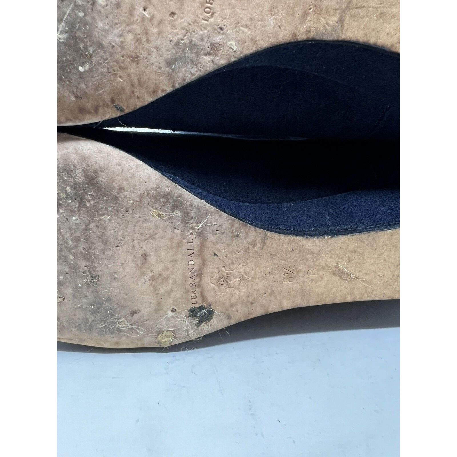 Loeffler Randall WOMEN'S LOEFFLER RANDALL Matilde Wedge Blue Suede 8.5 B Size US 8.5 / IT 38.5 - 9 Thumbnail