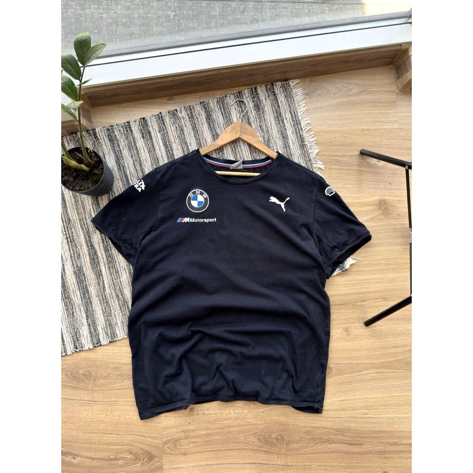 Puma VINTAGE PUMA BMW MOTORSPORT CLASSIC BLACK T-SHIRT MEN L Size US L / EU 52-54 / 3 - 2 Thumbnail