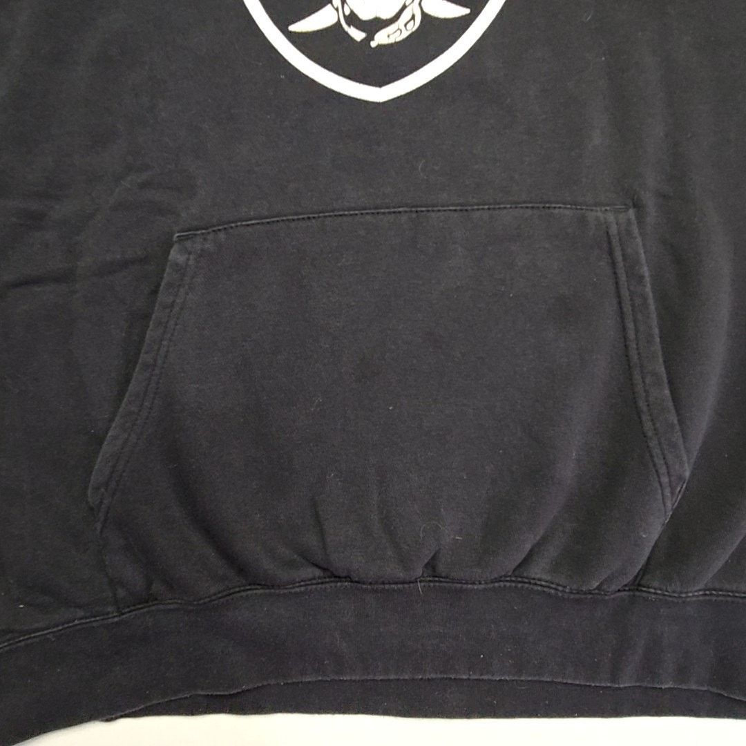 Majestic Raiders Hoodie Black Graphic NFL Majestic XL Sweatshirt Y2K Size US XL / EU 56 / 4 - 6 Thumbnail