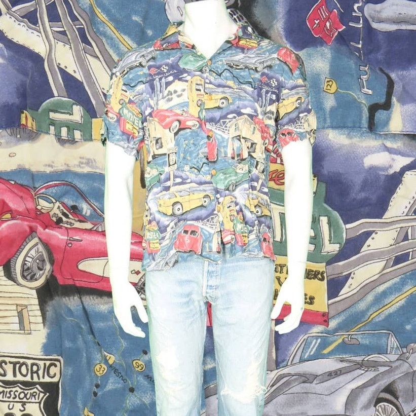 Other Vintage Route 66 California Tourist Hawaiian Aloha Shirt Size US M / EU 48-50 / 2 - 1 Thumbnail