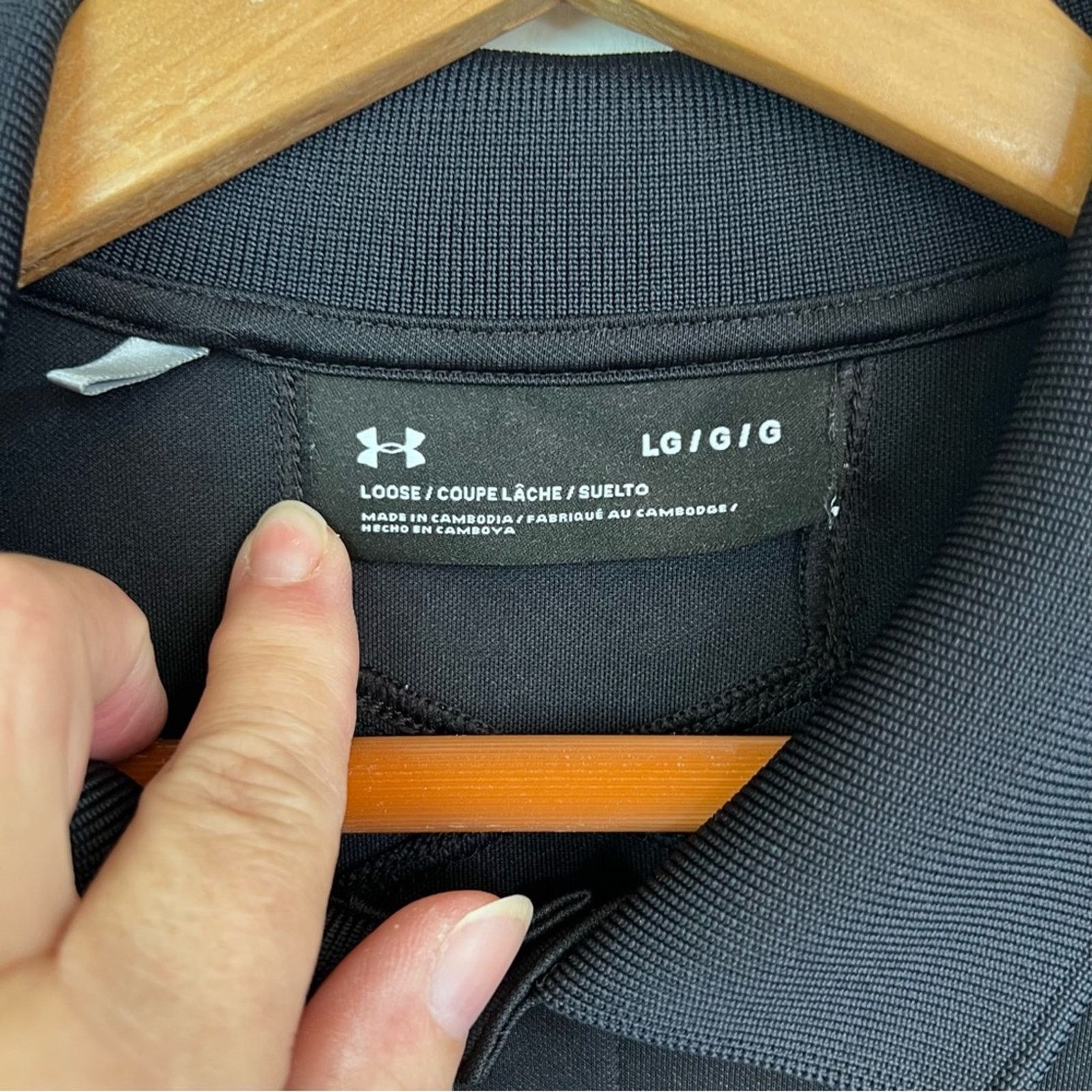 Under Armour Under Armour Black Performance Polo Men’s Size Large Size US L / EU 52-54 / 3 - 9 Thumbnail