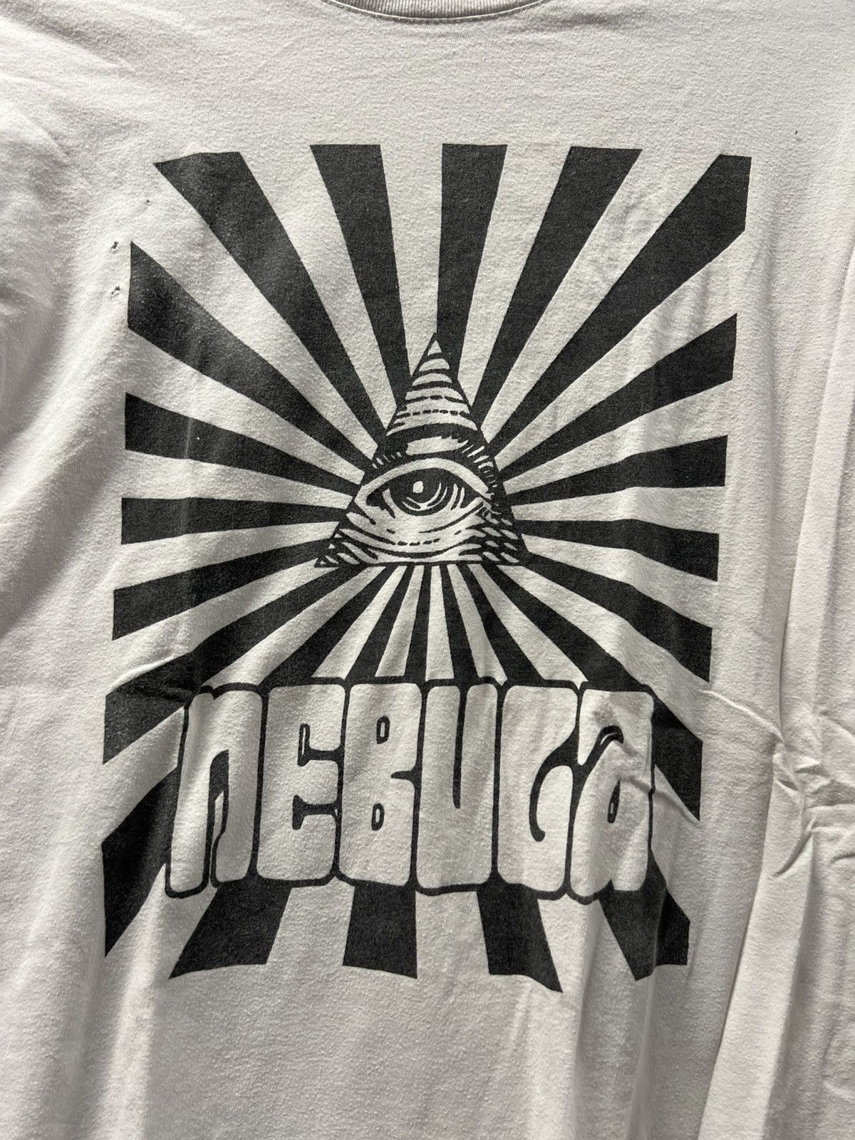Vintage Y2K 2000's VTG Vintage Nebuga All Seeing Eye Goth Retro Tee Size US L / EU 52-54 / 3 - 4 Thumbnail