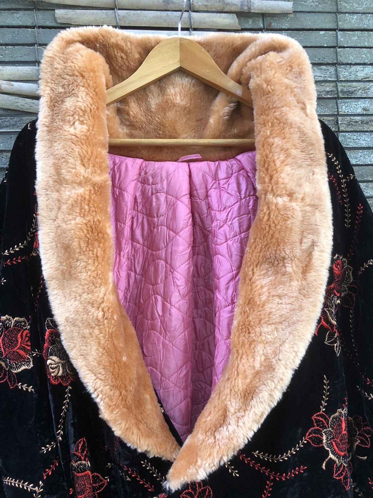 Japanese Brand × Vintage 💥MEGA RARE💥 Vintage Japanese Kimono Contra Stitch Mink Fur Size XL / US 12-14 / IT 48-50 - 4 Thumbnail