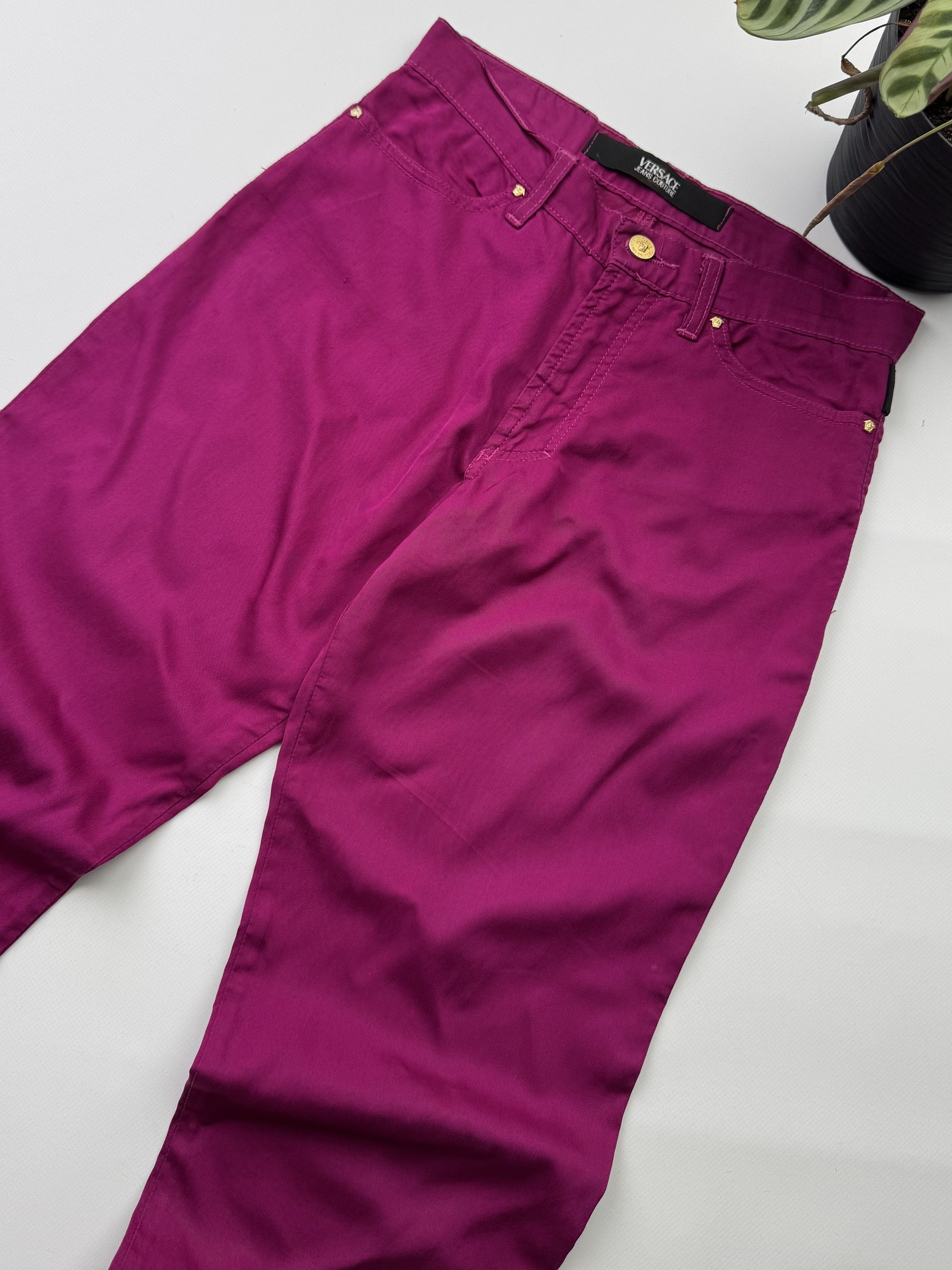 Versace Jeans Couture Versace Jeans Couture Vintage Pants (145) Size 27" / US 4 / IT 40 - 2 Thumbnail