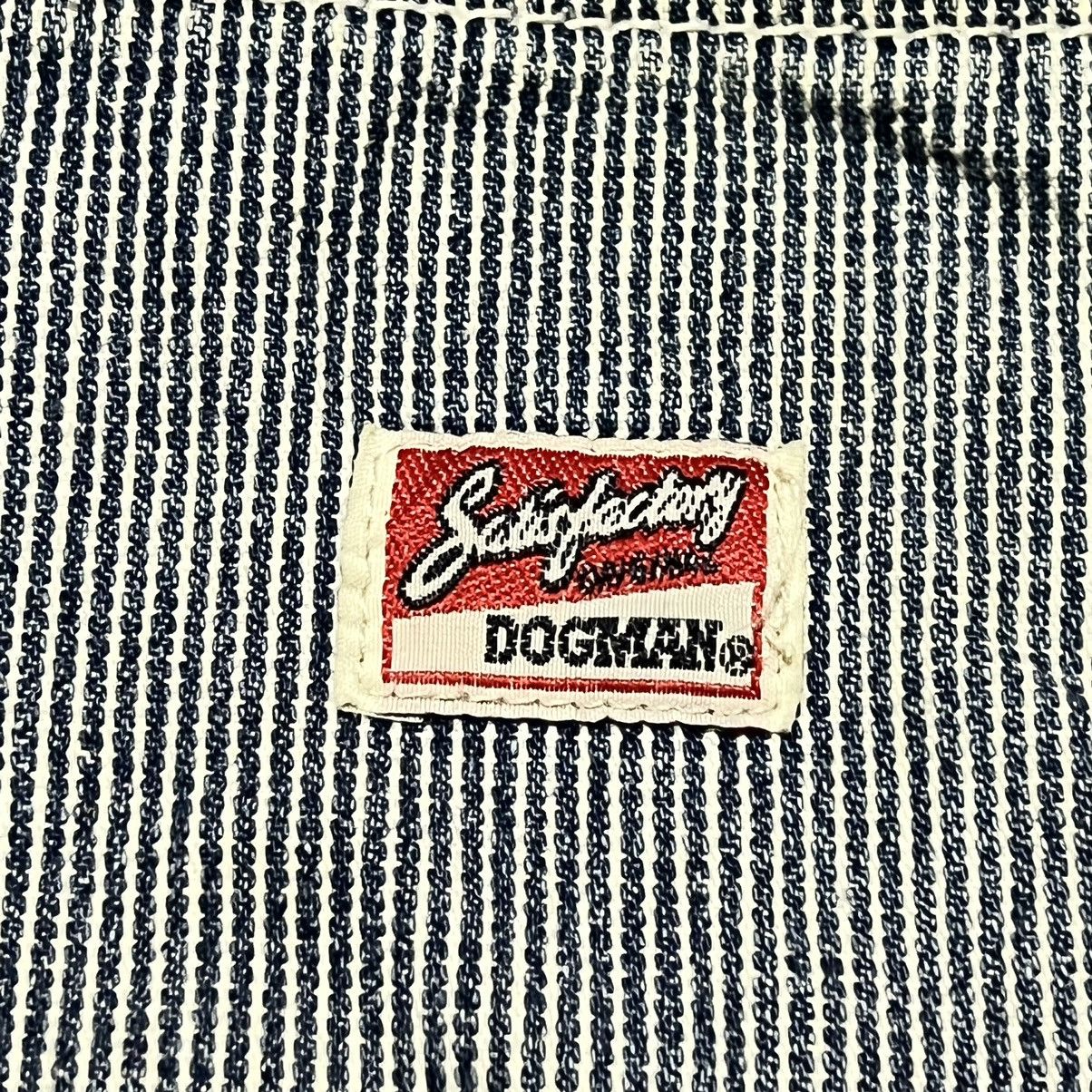 Japanese Brand Vintage Dogman Hickory Work Wear Jacket Distressed Size US L / EU 52-54 / 3 - 10 Thumbnail