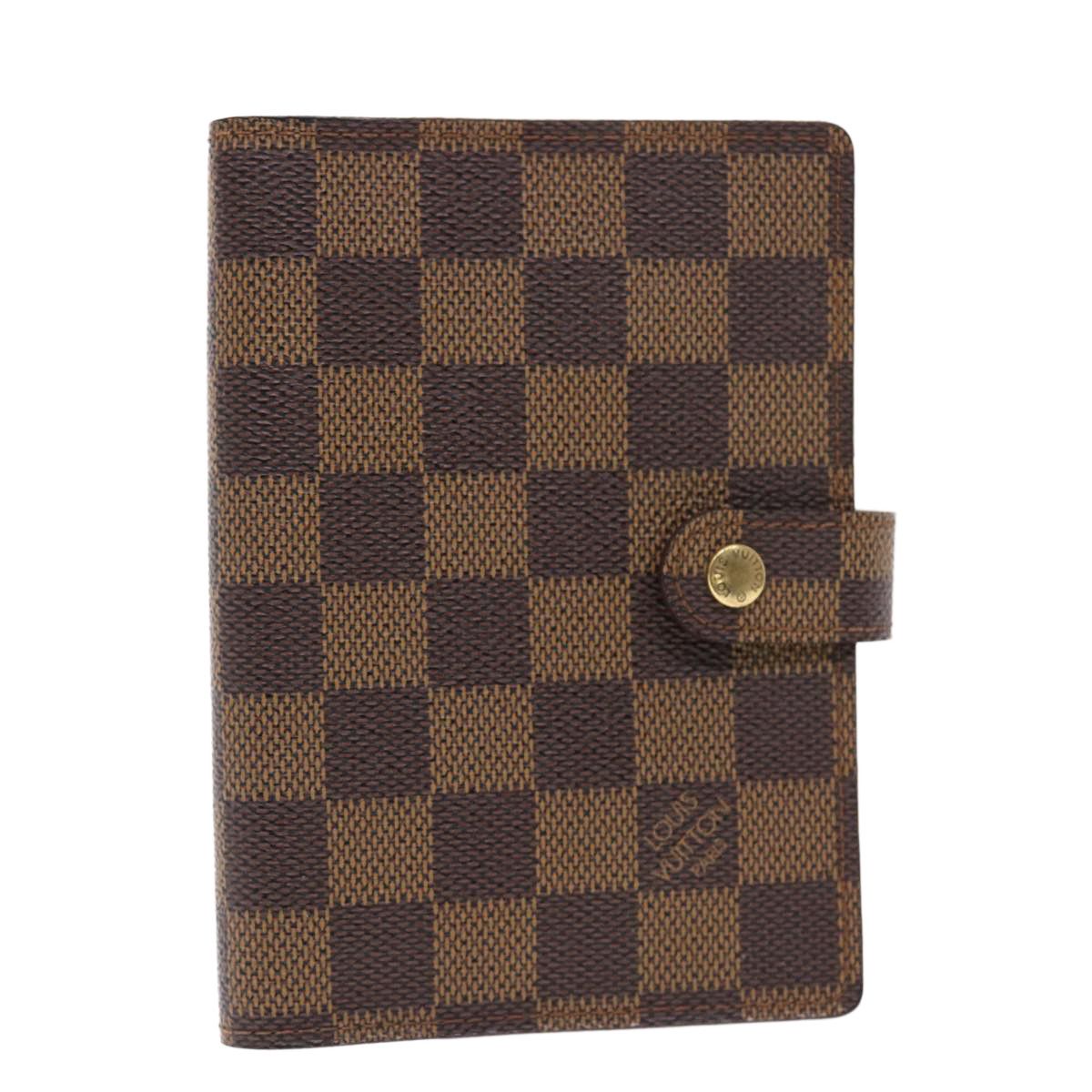 LOUIS VUITTON Damier Ebene Agenda PM Day Planner Cover Limited