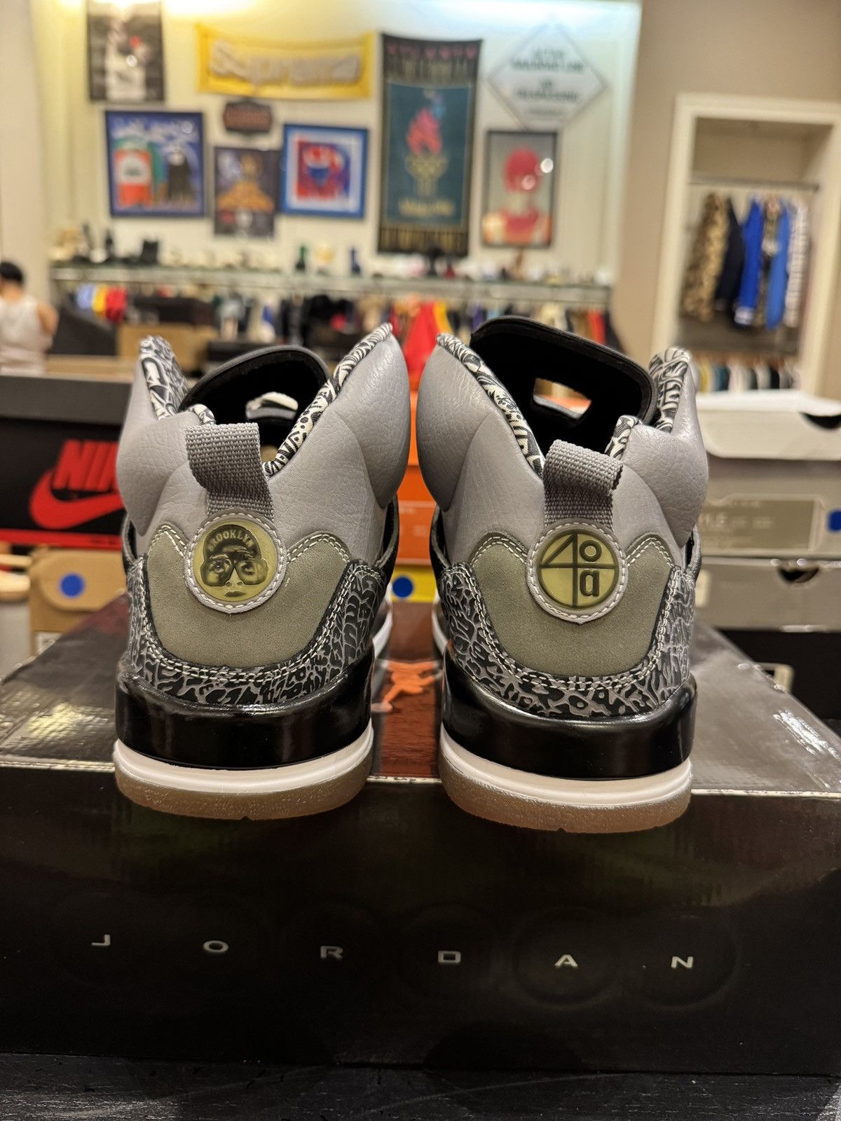 Jordan Brand Jordan Spizike ‘Cool Grey’ Size US 11 / EU 44 - 3 Thumbnail