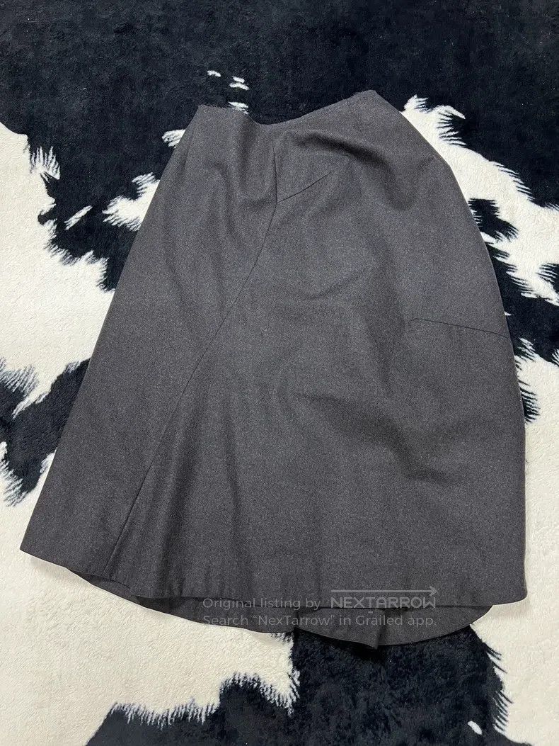 Comme des Garcons Comme Des Garcons size M Circular arc shaped wool overskir Size 22" - 6 Thumbnail