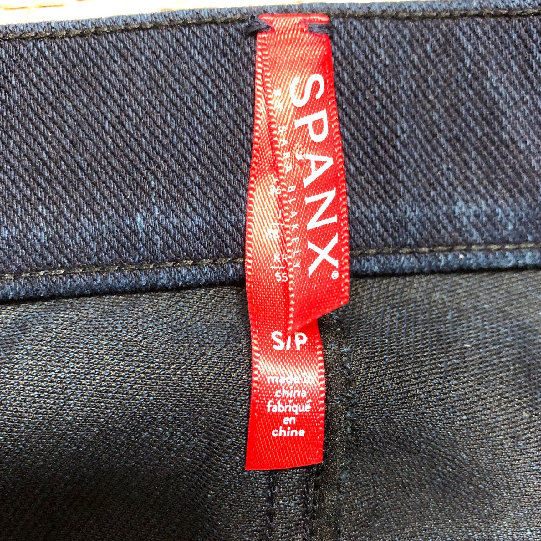 Spanx SPANX Jeans Jeggings Slim Dark Denim High Rise Pull On Blue 27 in Inseam 27.5 in Cotton Blend City Hipster Bohemian Stretch Womens Size 28" / US 6 / IT 42 - 6 Thumbnail