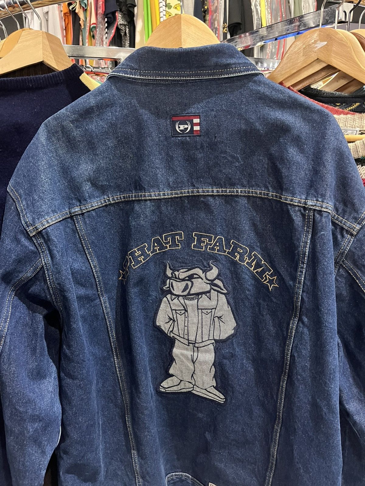 Y2K Phat Farm Denim Jacket – VintageFolk