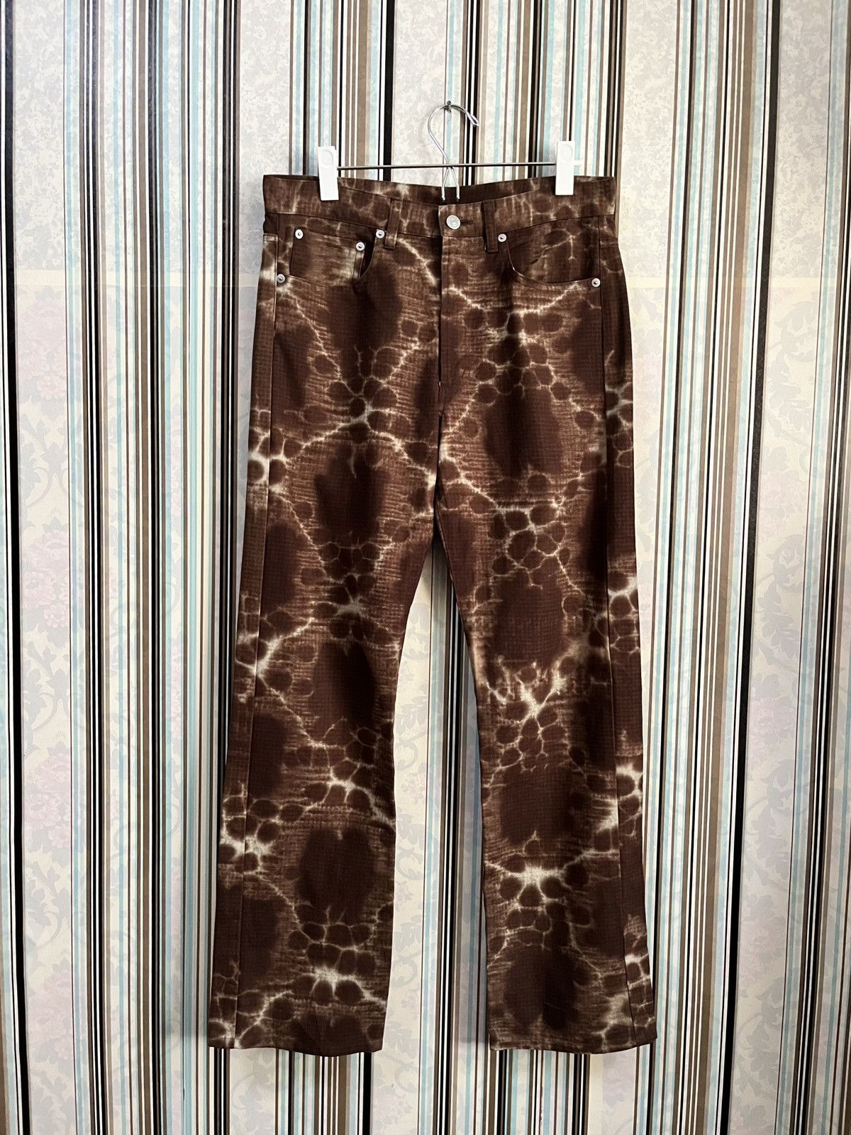 Takeo Kikuchi Tye dye flared #G1 Size US 30 / EU 46 - 1 Thumbnail