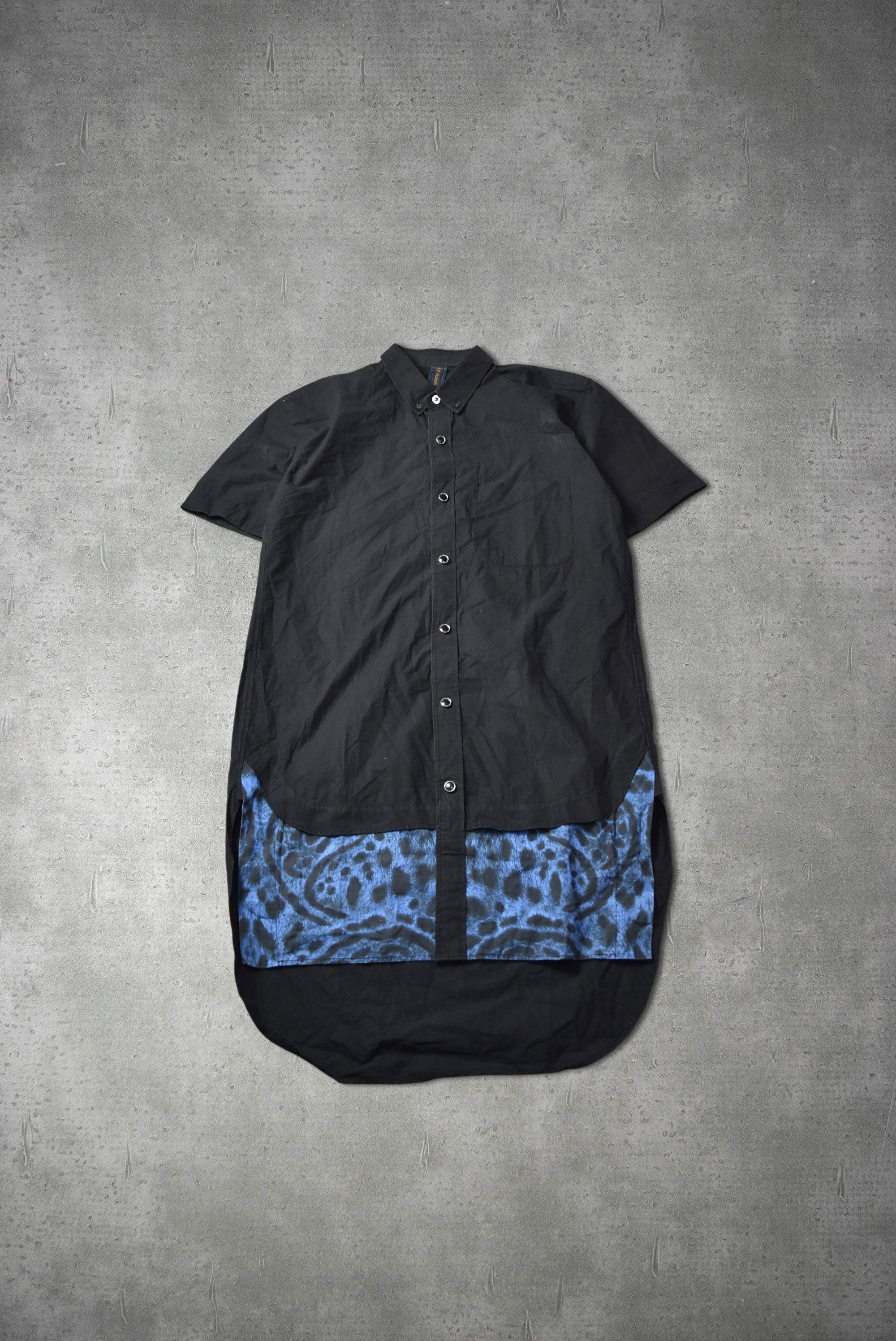 Maison MIHARA YASUHIRO graphic long shirt/28965 - 484 58 Size US S / EU 44-46 / 1 - 1 Thumbnail