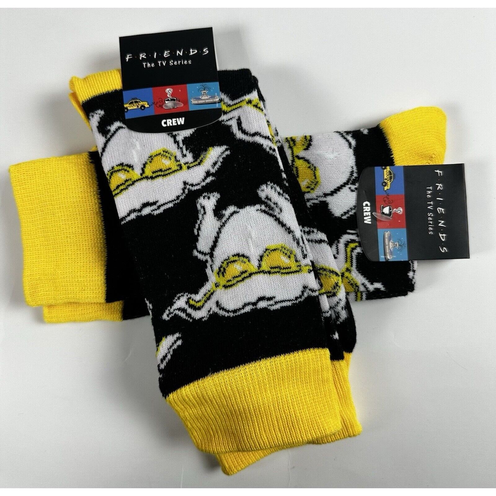 & Other Stories Friends TV Show Thanksgiving Crew Socks Bioworld Size 10-13 Size ONE SIZE - 3 Thumbnail