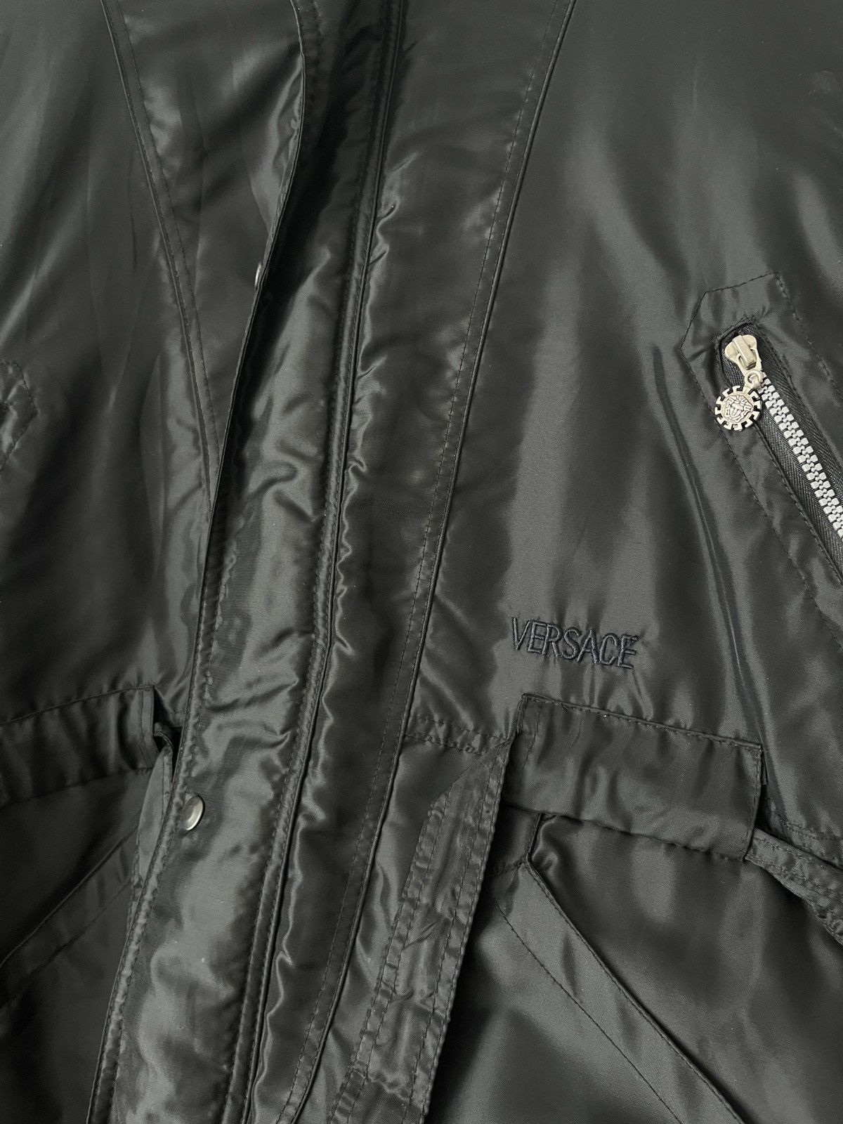 Versace Jeans Couture × Vintage Vintage Versace Jeans Couture puffer coat M/L/XL/XXL Size XXL / US 16-18 / IT 52-54 - 16 Thumbnail