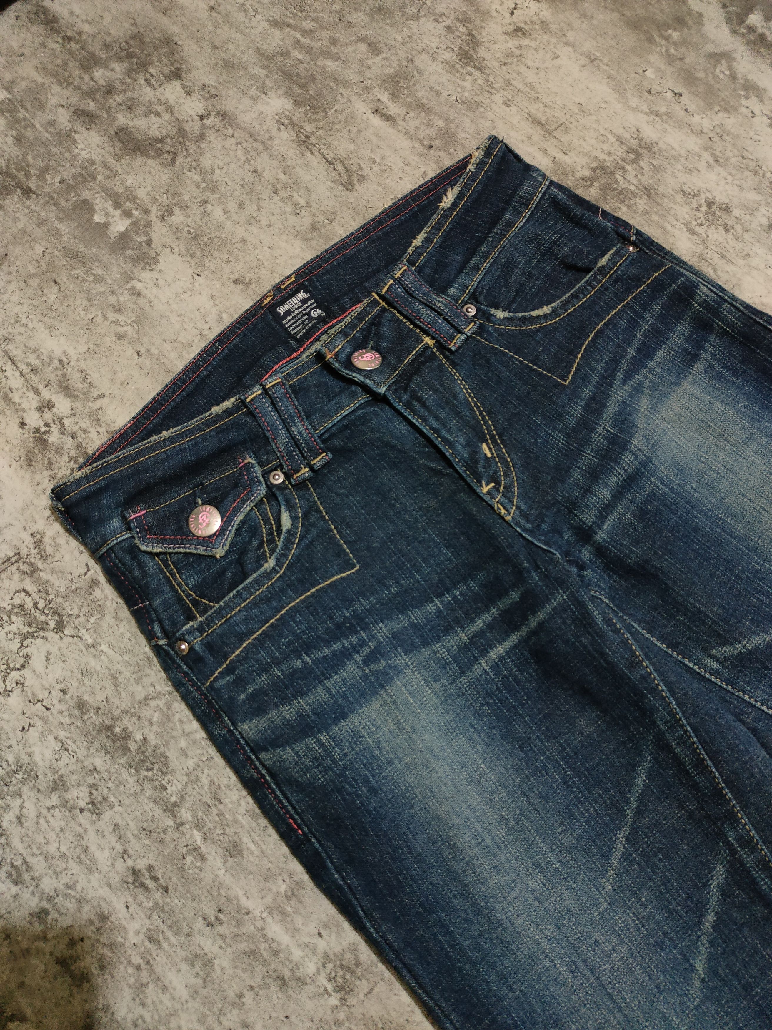 Tornado Mart Something Edwin Comme Ca Models Flare Jeans Size 29" - 6 Thumbnail