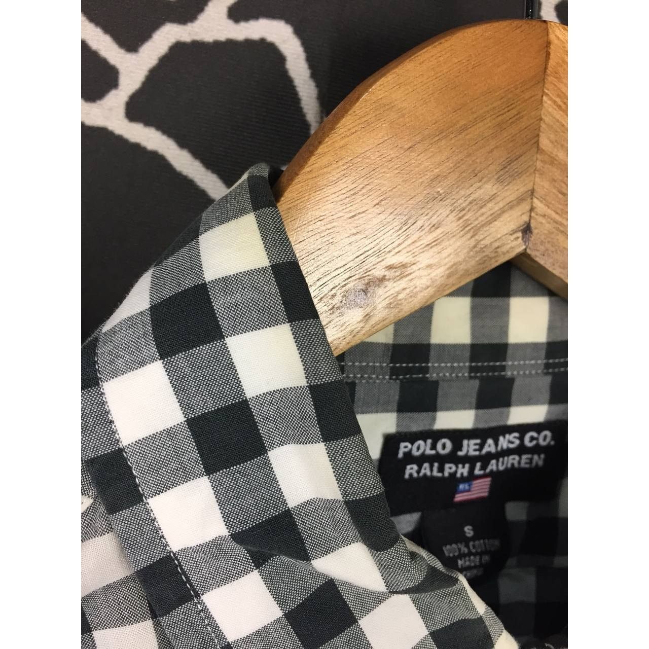 Polo Ralph Lauren × Ralph Lauren × Vintage Vtg Ralph Lauren Polo Jeans Co. Gingham Button Up Shirt Size US S / EU 44-46 / 1 - 4 Thumbnail