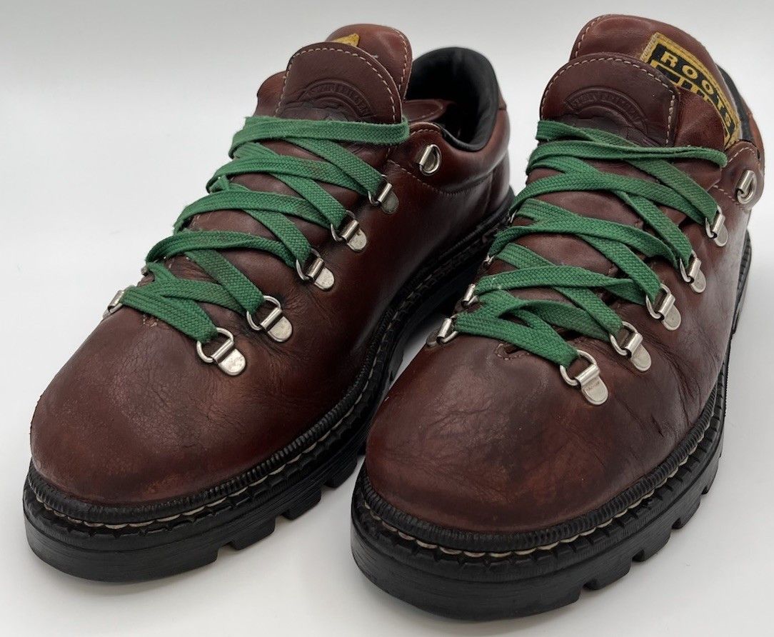 Roots ROOTS TUFF Canada Brown Leather Low Cut Hiking Boots Size 8D Size US 8 / EU 41 - 1 Thumbnail