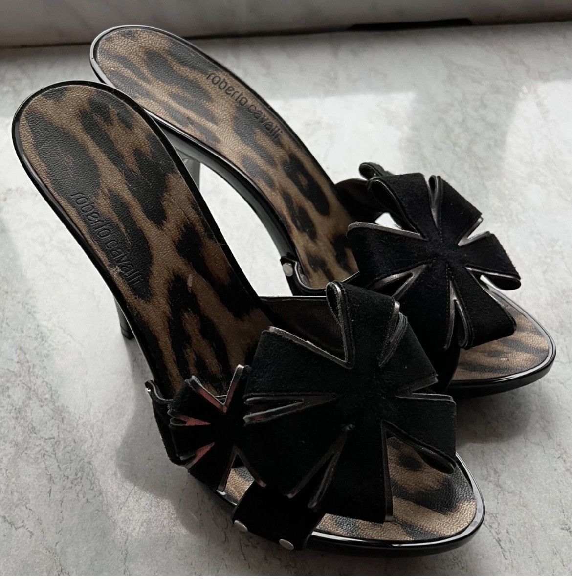 Roberto Cavalli Roberto Cavalli Women sandals Size US 6 / IT 36 - 4 Thumbnail