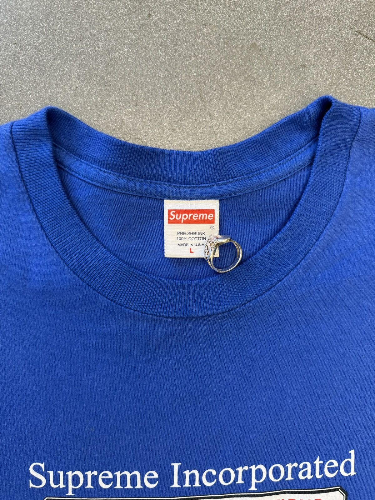 Supreme FW19 Supreme Inc Tee Size US L / EU 52-54 / 3 - 3 Thumbnail