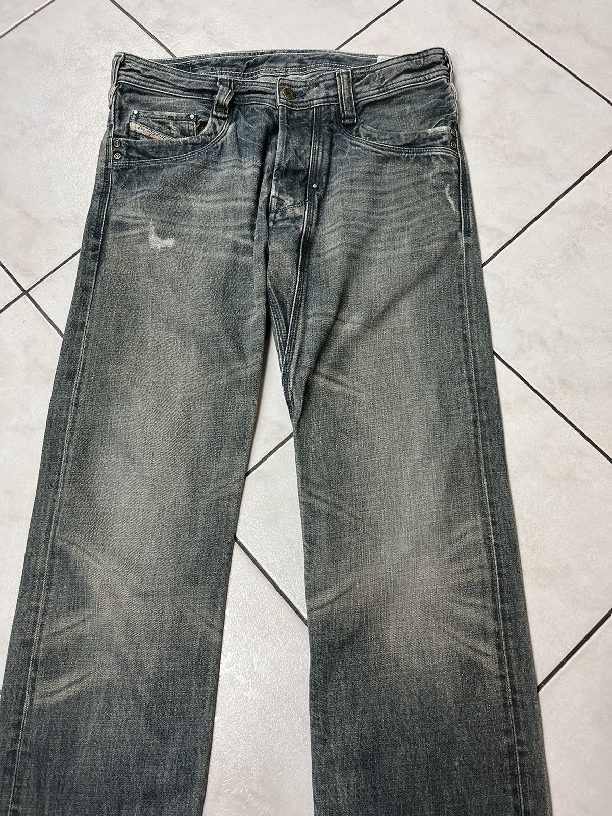 Diesel × Vintage Vintage rare Diesel timmen distressed y2k jeans pants washed Size US 32 / EU 48 - 4 Thumbnail