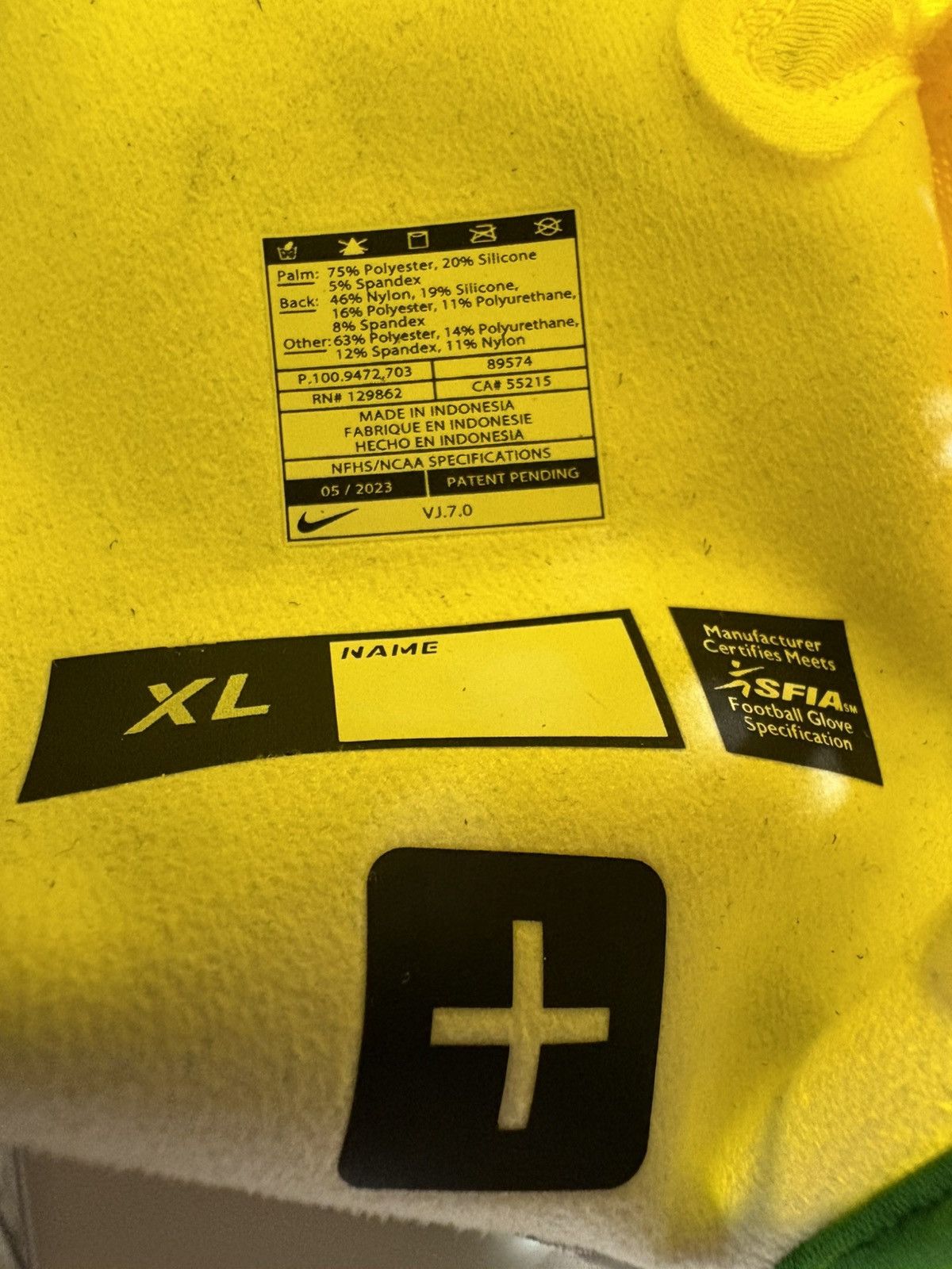 Nike Oregon Ducks PE Team Issued Vapor Jet men Size XL