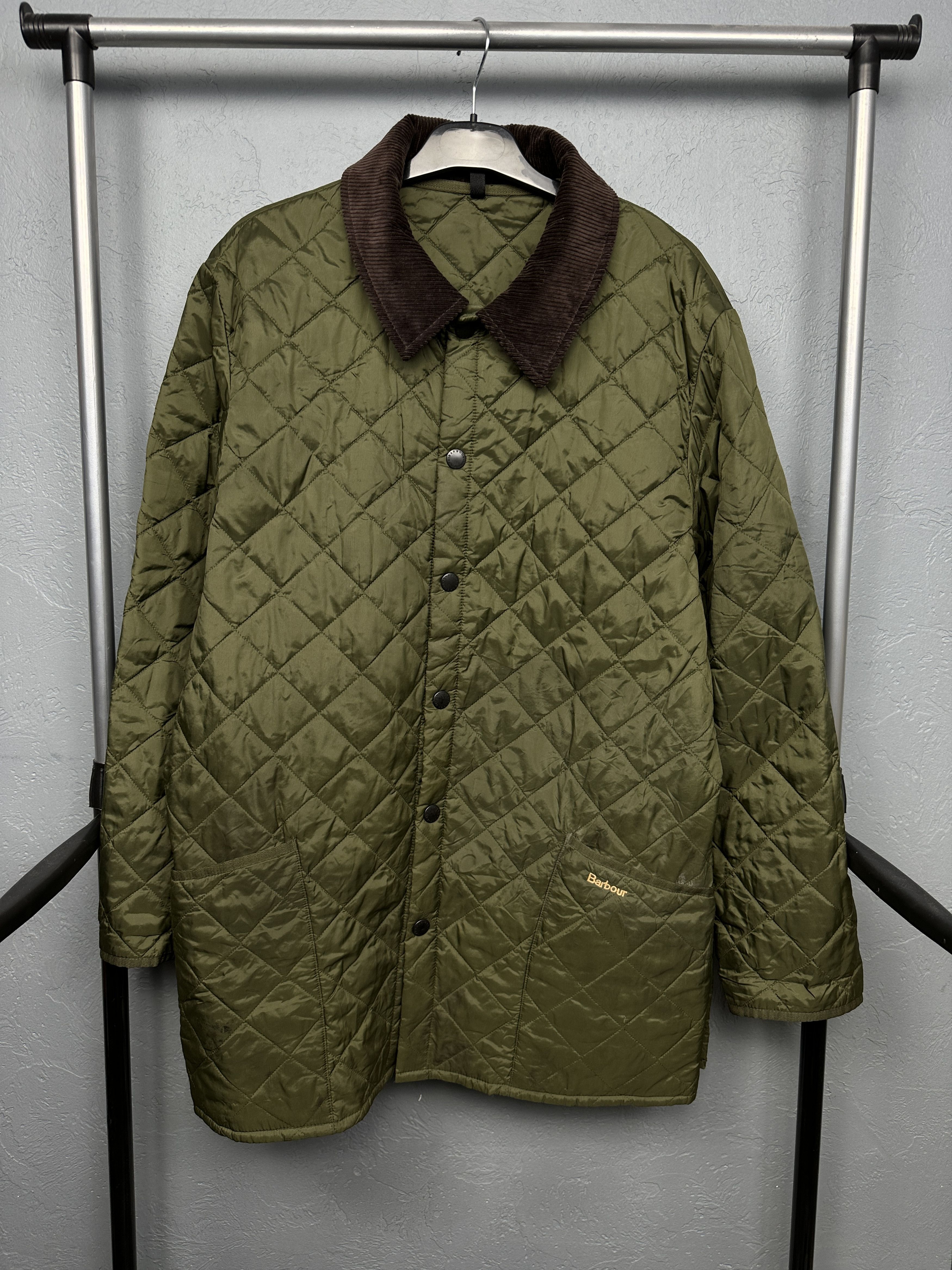 Barbour Barbour Vintage Mens Liddesdale Quilted Jacket Size US L / EU 52-54 / 3 - 1 Thumbnail