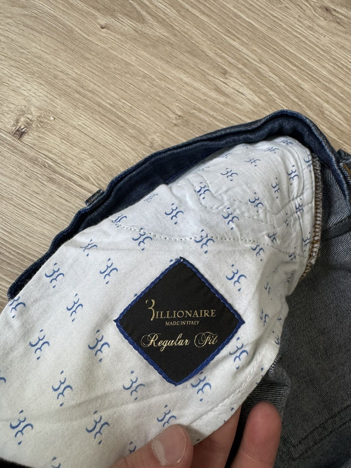 Billionaire Couture Billionaire Couture Blue Denim Jeans Made In Italy Size US 34 / EU 50 - 15 Thumbnail