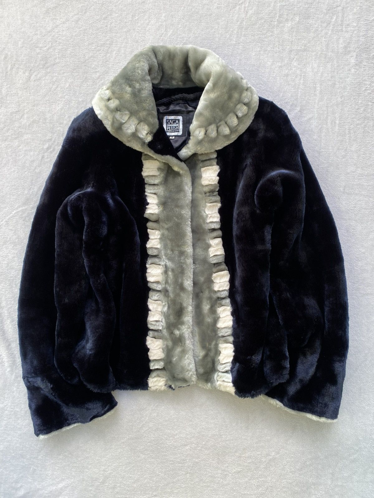 Sagafurs Sagafurs Faux Fur Plush Jacket Size US M / EU 48-50 / 2 - 1 Thumbnail