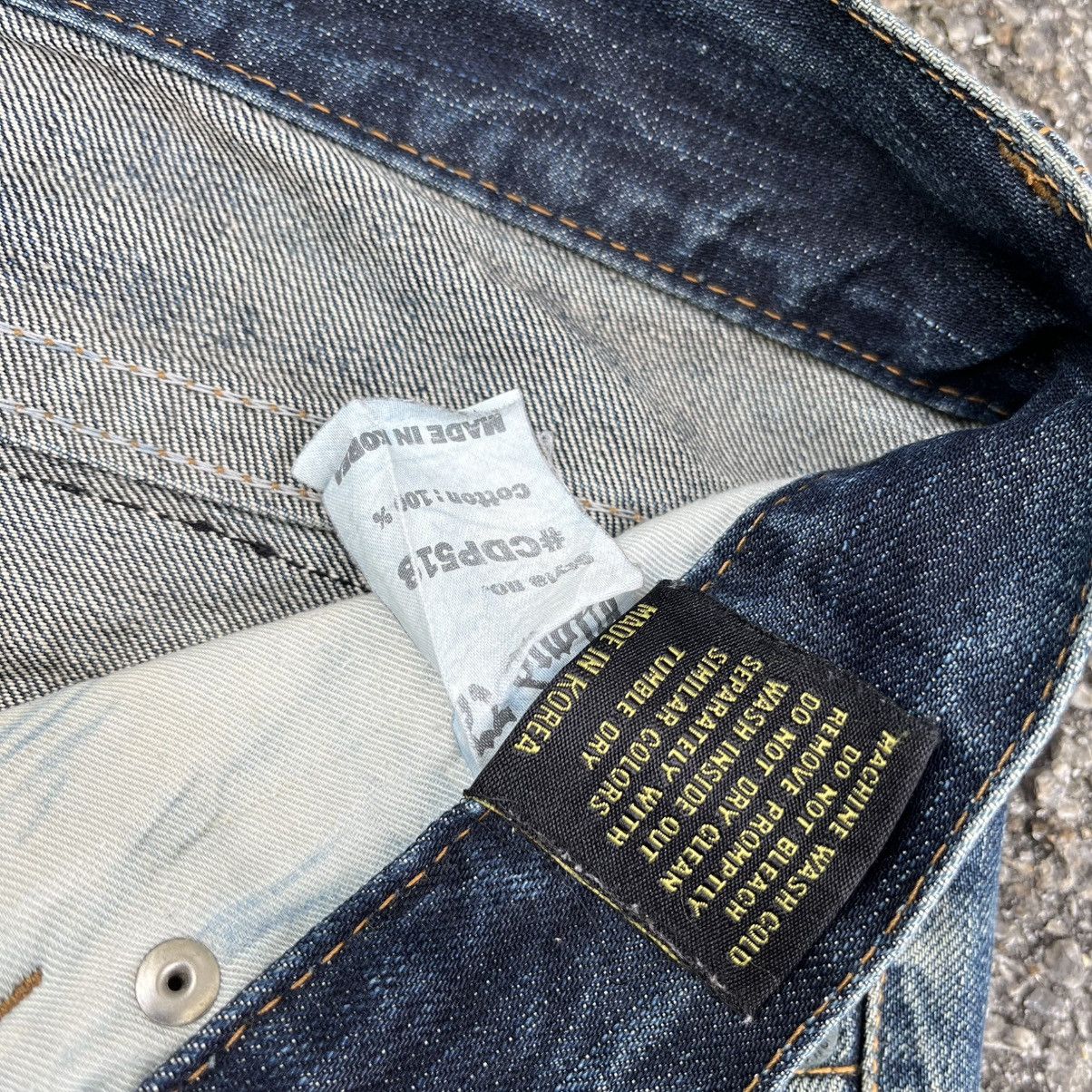 Hysteric Glamour Cloud72 Clawmark Rusty Mudwash Denim Affliction Skulls Jeans Size US 30 / EU 46 - 8 Thumbnail