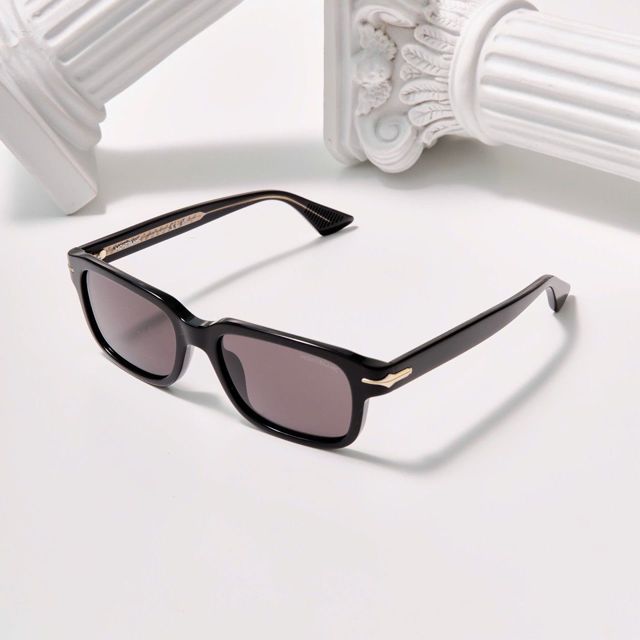 Montblanc MONTBLANC MB0436S 001 SUNGLASSES Size ONE SIZE - 1 Thumbnail