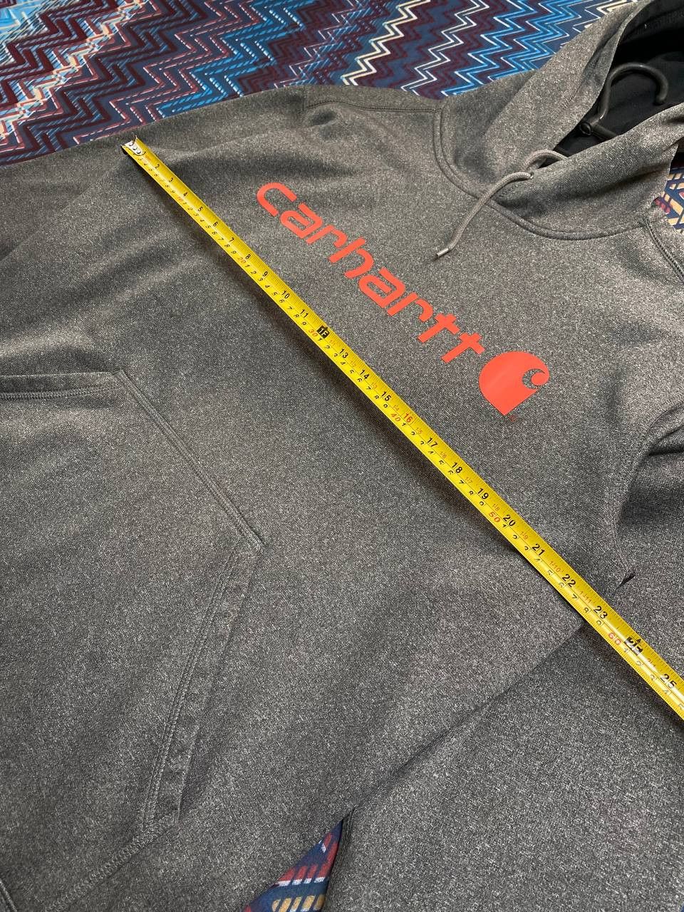 Carhartt × Vintage Carhartt Vintage Workers Distressed Faded Y2K Hoodie Size US L / EU 52-54 / 3 - 15 Thumbnail