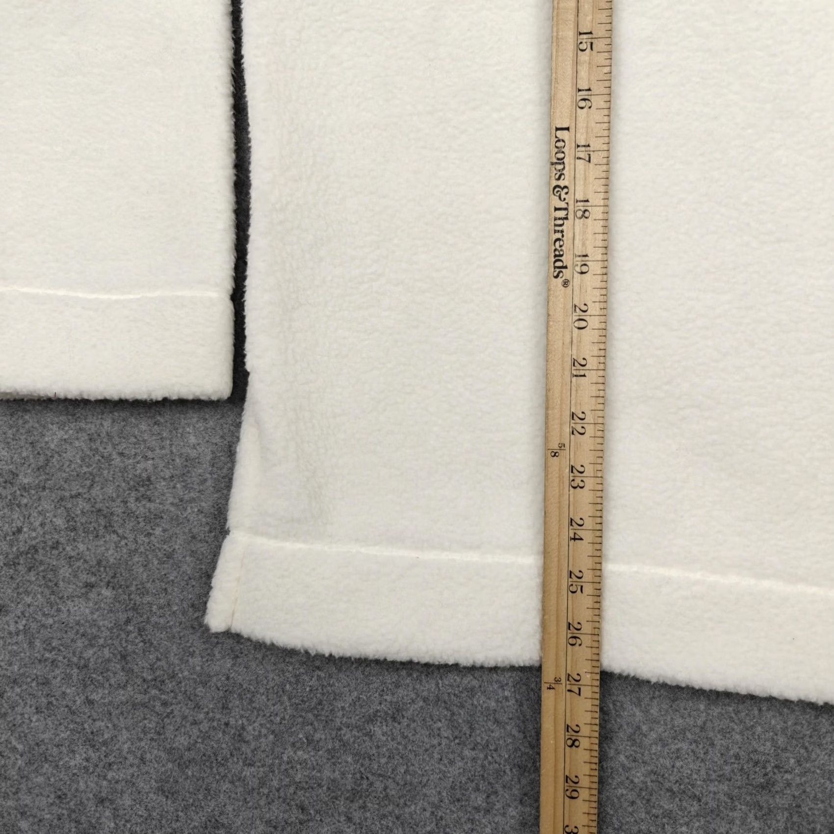 J.Crew J. Crew Sweater Womens Large White Fleece Turtleneck Raglan Pullover Cozy Shirt Clothing Size L / US 10 / IT 46 - 6 Thumbnail