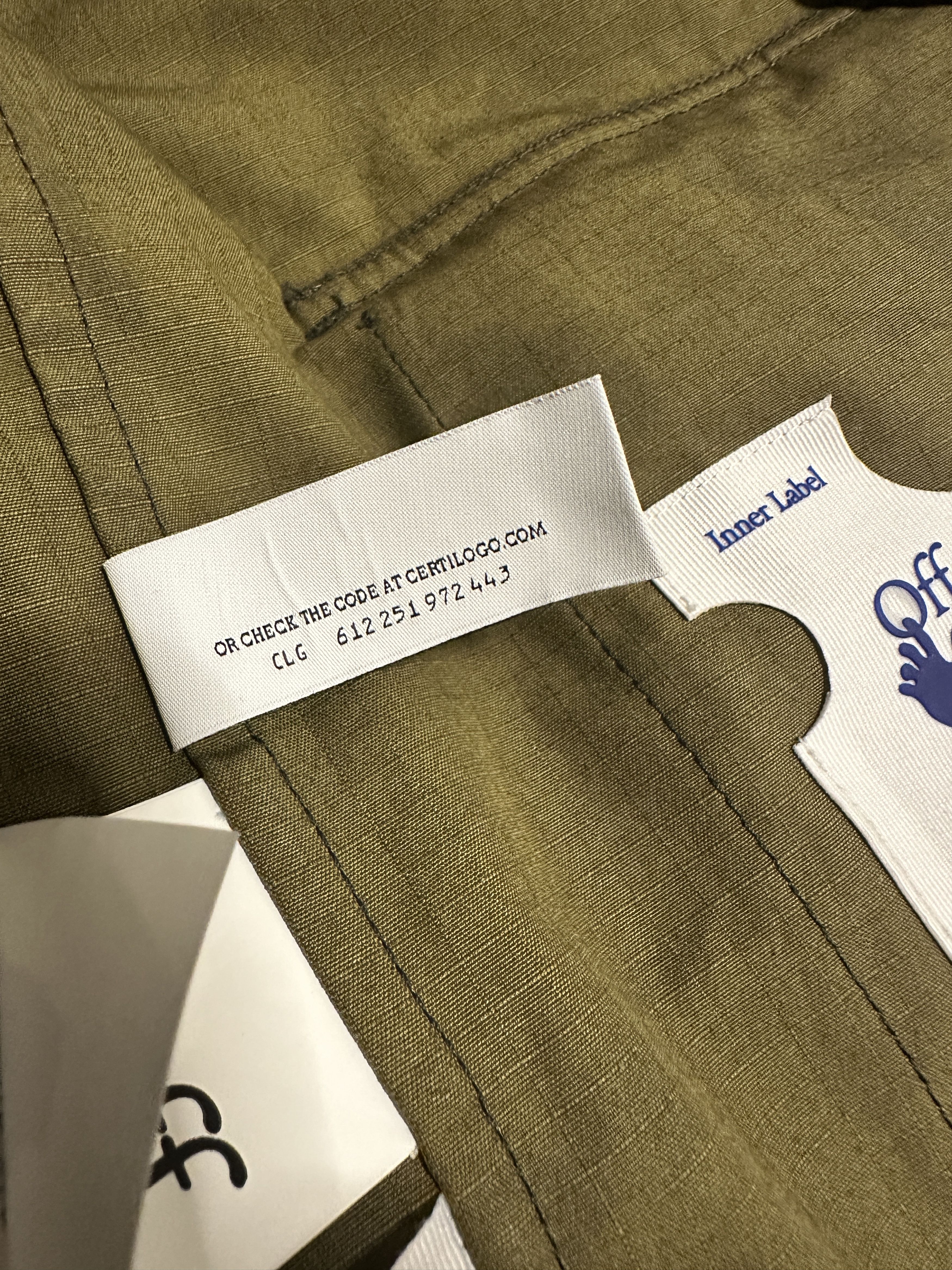 Off-White jacket (giubbotto leggero) Size US M / EU 48-50 / 2 - 7 Thumbnail