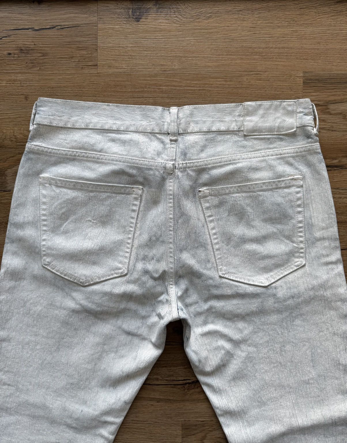 H&M × Maison Margiela Maison Margiela x H&M Painted Denim Size US 33 - 4 Thumbnail